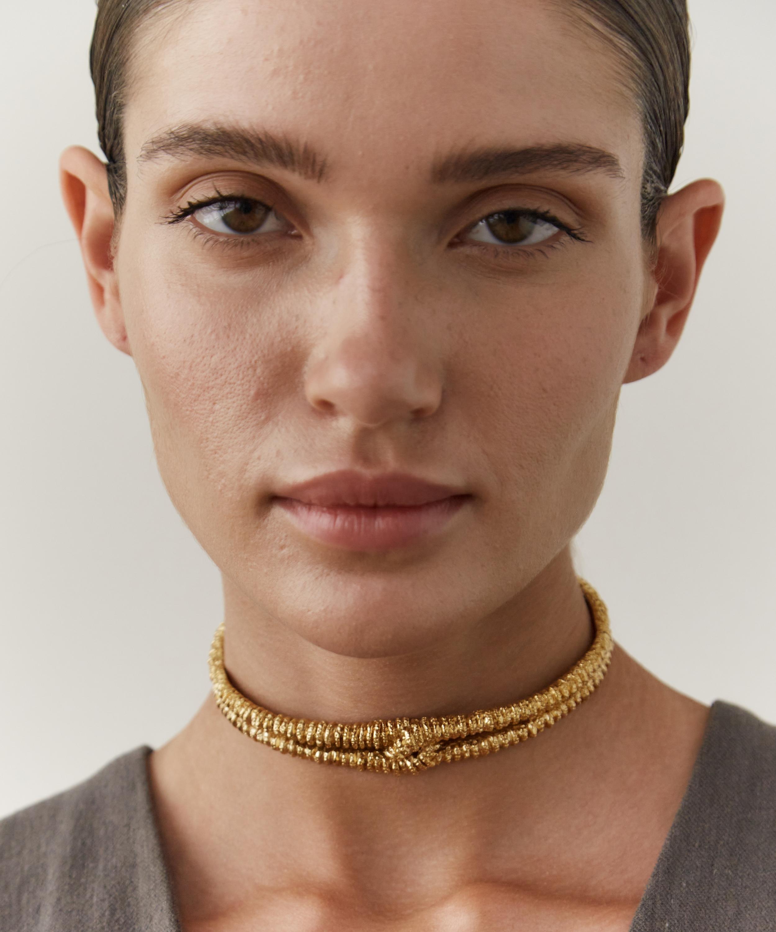 Paola Sighinolfi - 14ct Gold-Plated Ocaso Necklace image number 1