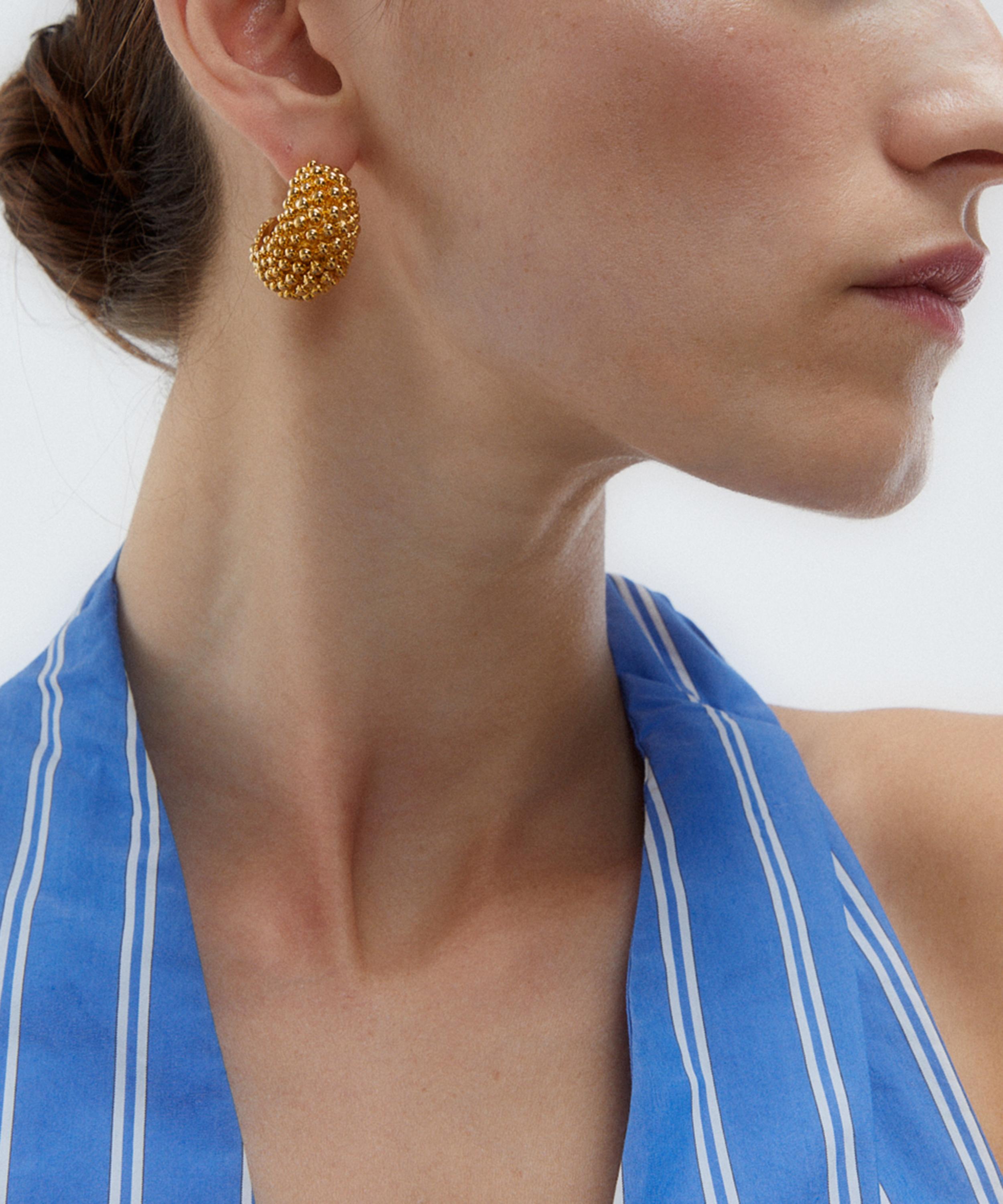 Paola Sighinolfi - 14ct Gold-Plated Simone Earrings image number 1