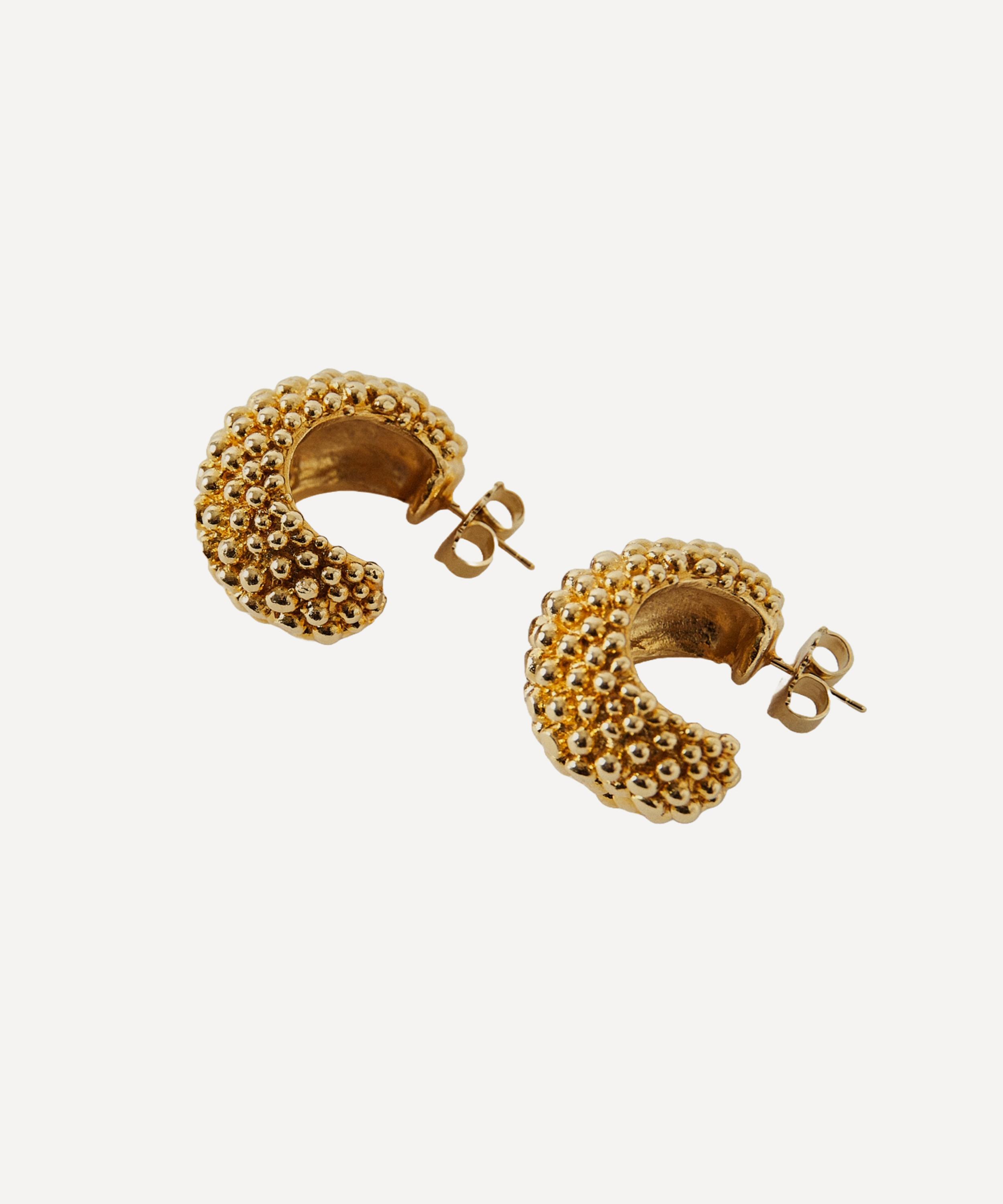 Paola Sighinolfi - 14ct Gold-Plated Simone Earrings image number 4