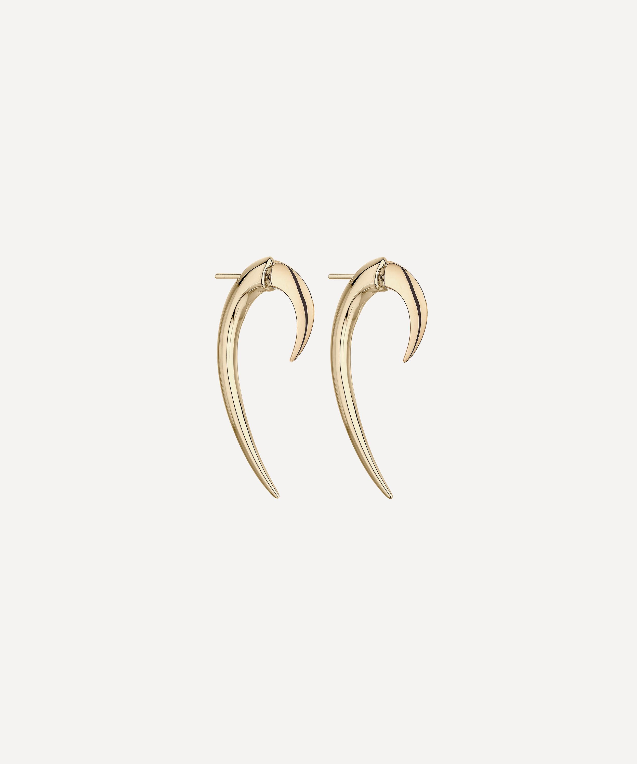 Shaun Leane - 18ct Gold Vermeil Hook Earrings image number 0