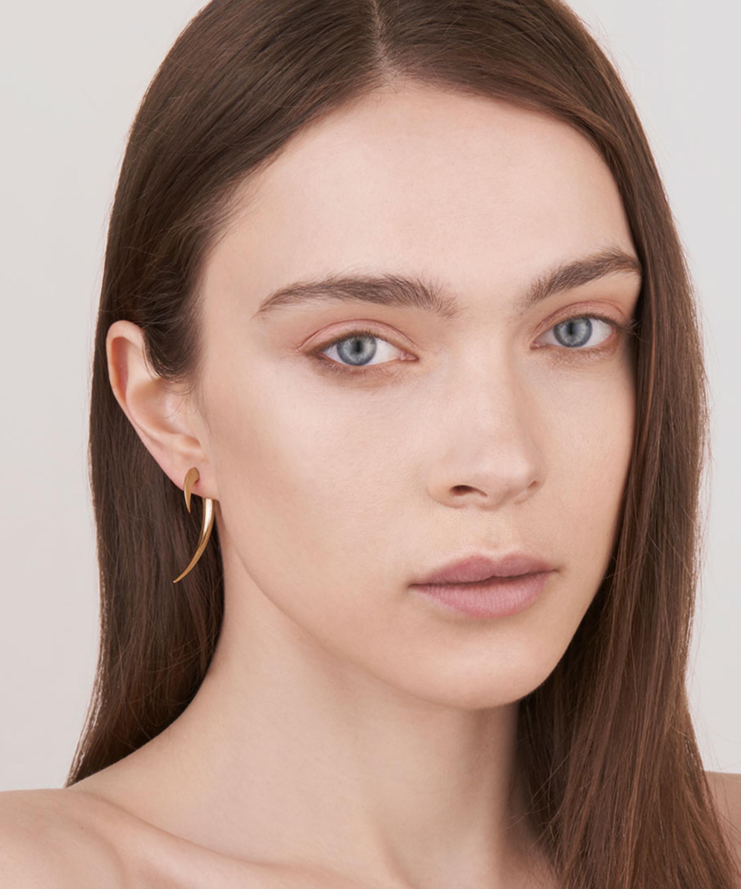 Shaun Leane - 18ct Gold Vermeil Hook Earrings image number 1