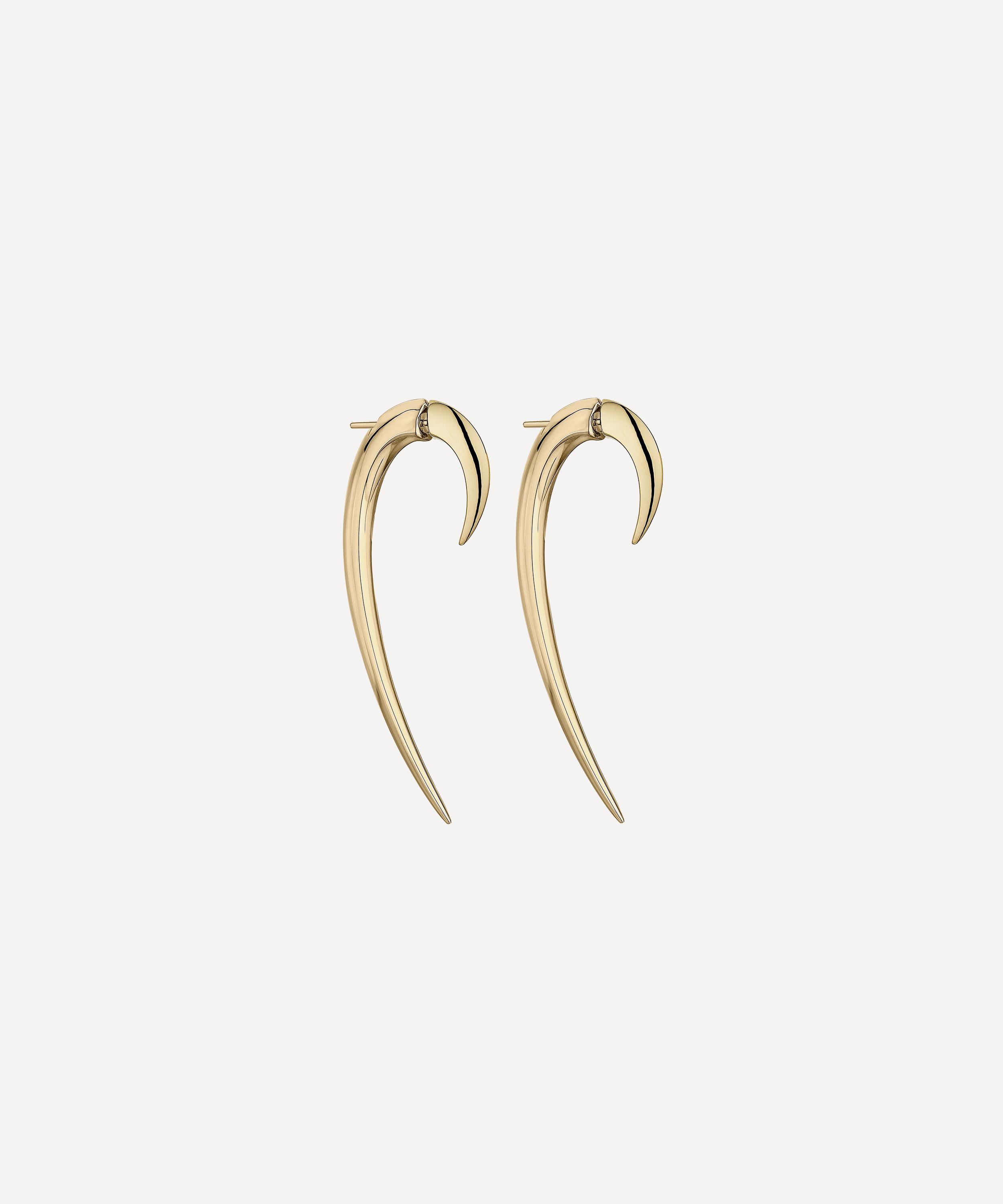 Shaun Leane - 18ct Gold Vermeil Hook Earrings image number 0