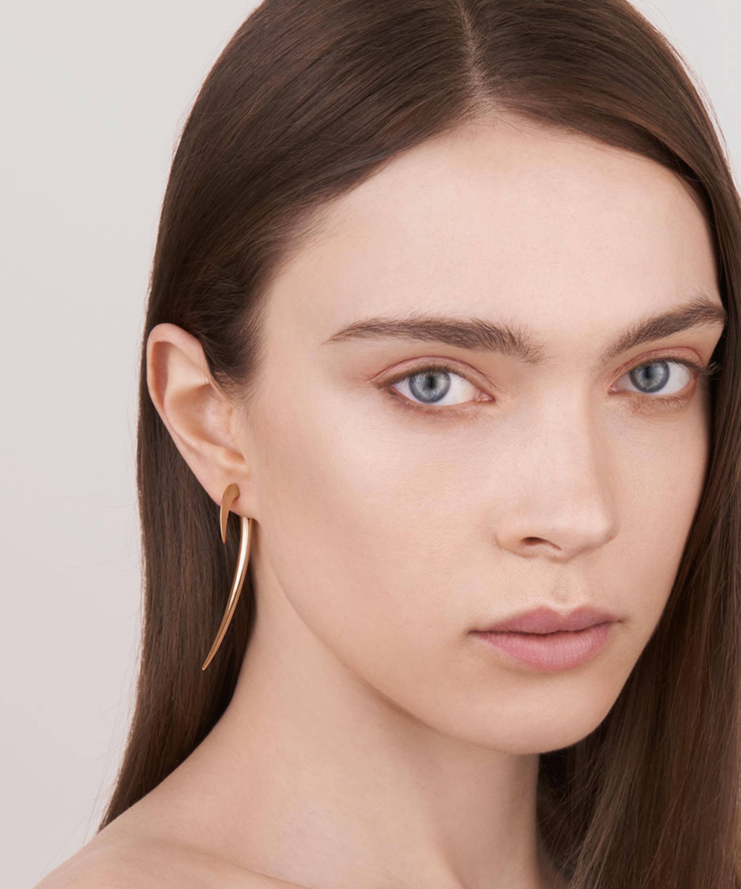 Shaun Leane - 18ct Gold Vermeil Hook Earrings image number 1