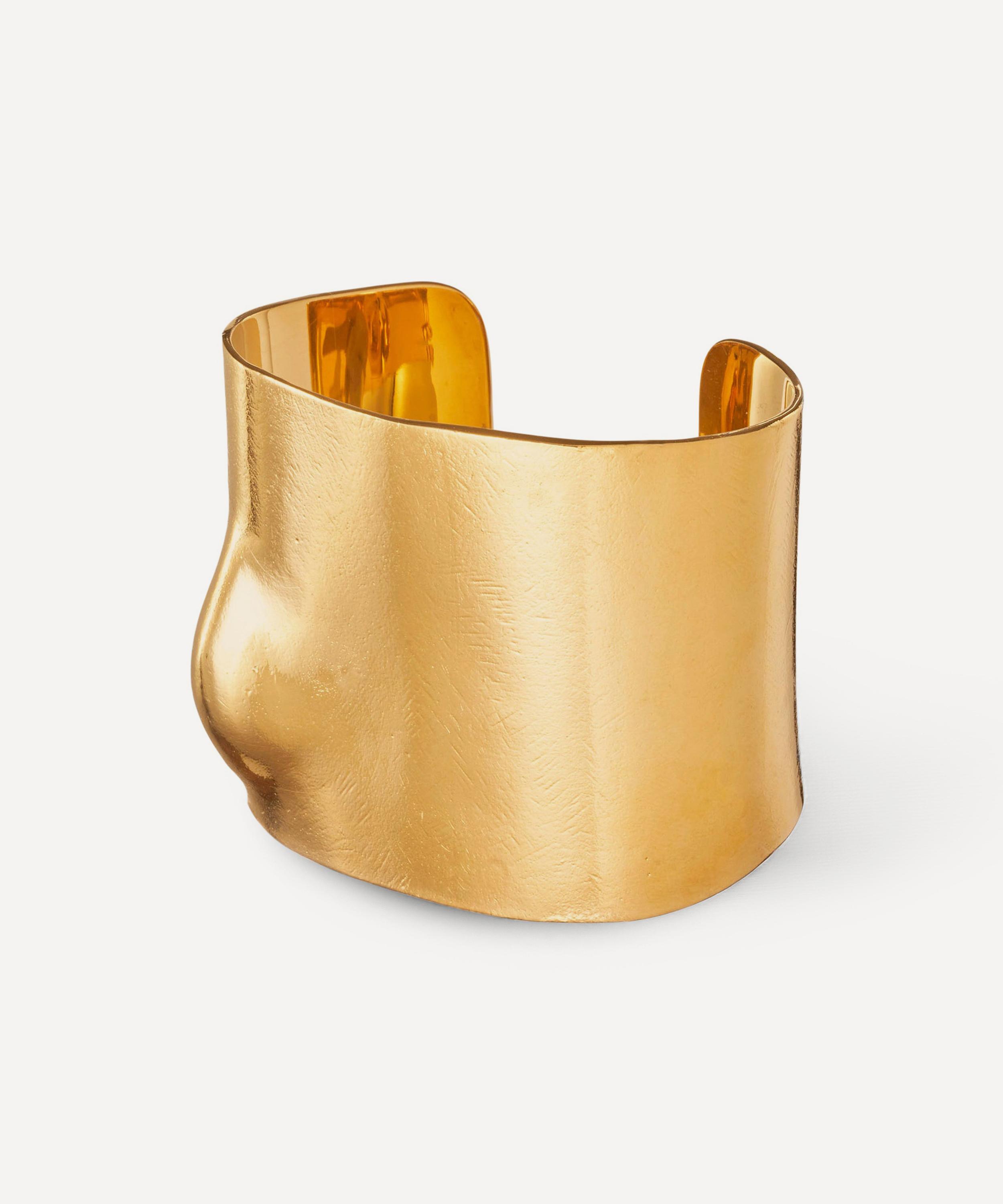 Wouters & Hendrix - Gold-Plated Silver Embrace Cuff Bracelet image number 0