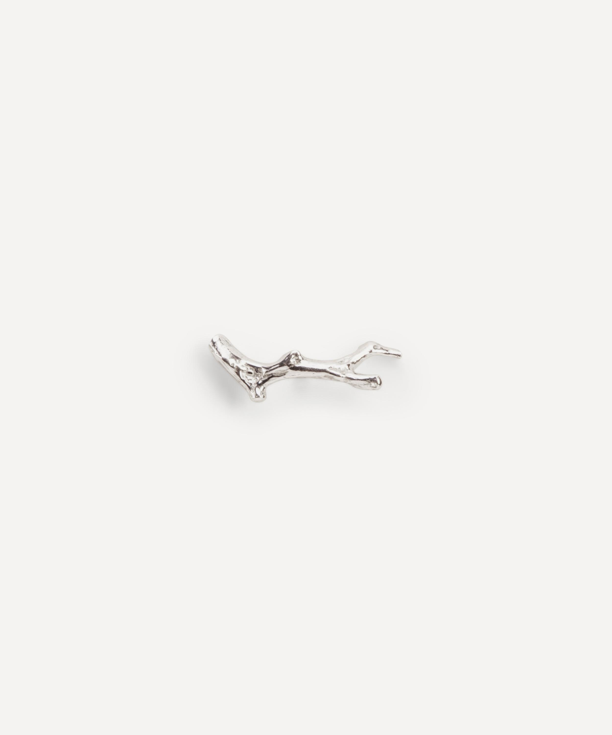 Wouters & Hendrix - Silver Branch Stud Earring image number 0