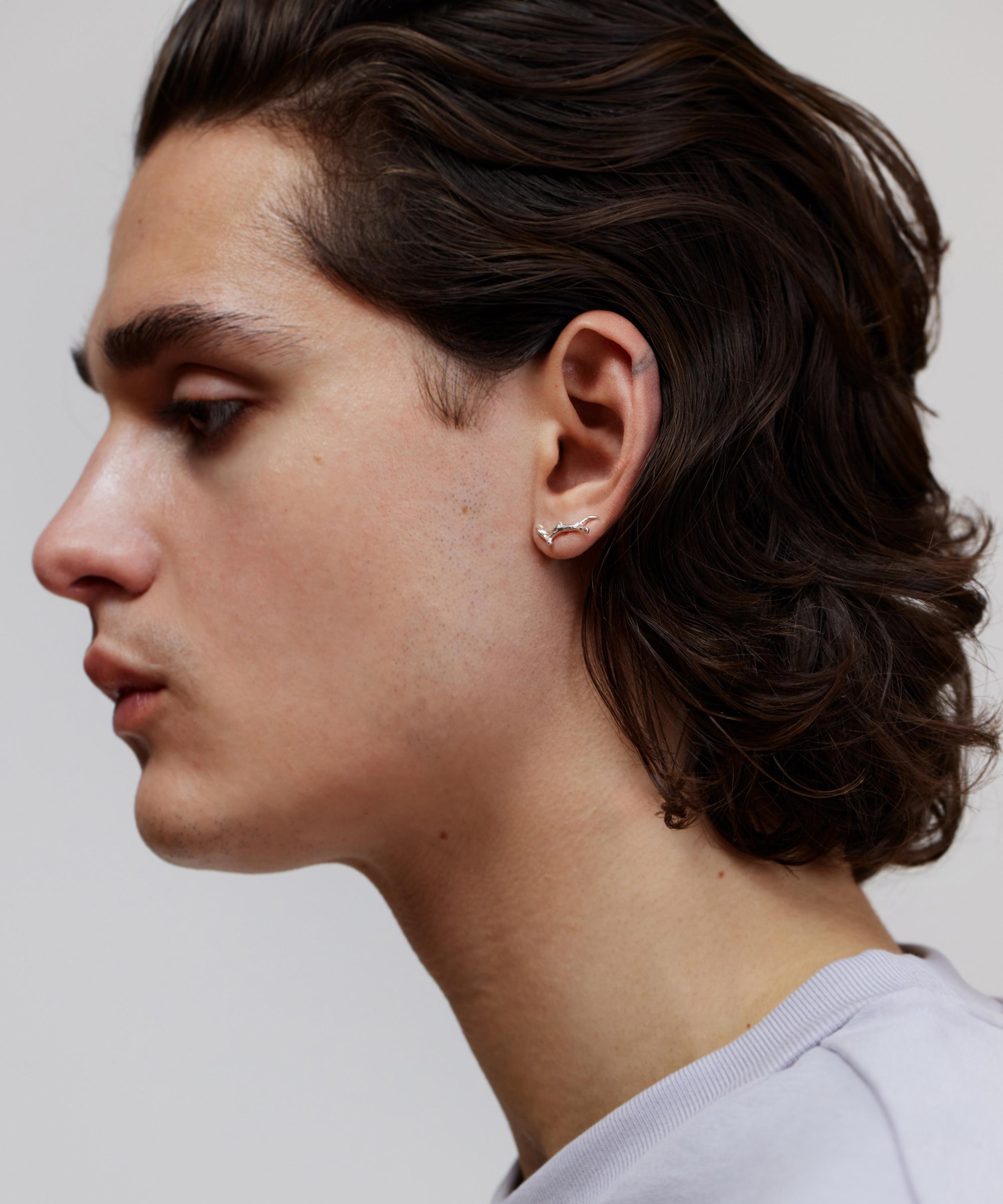Wouters & Hendrix - Silver Branch Stud Earring image number 1