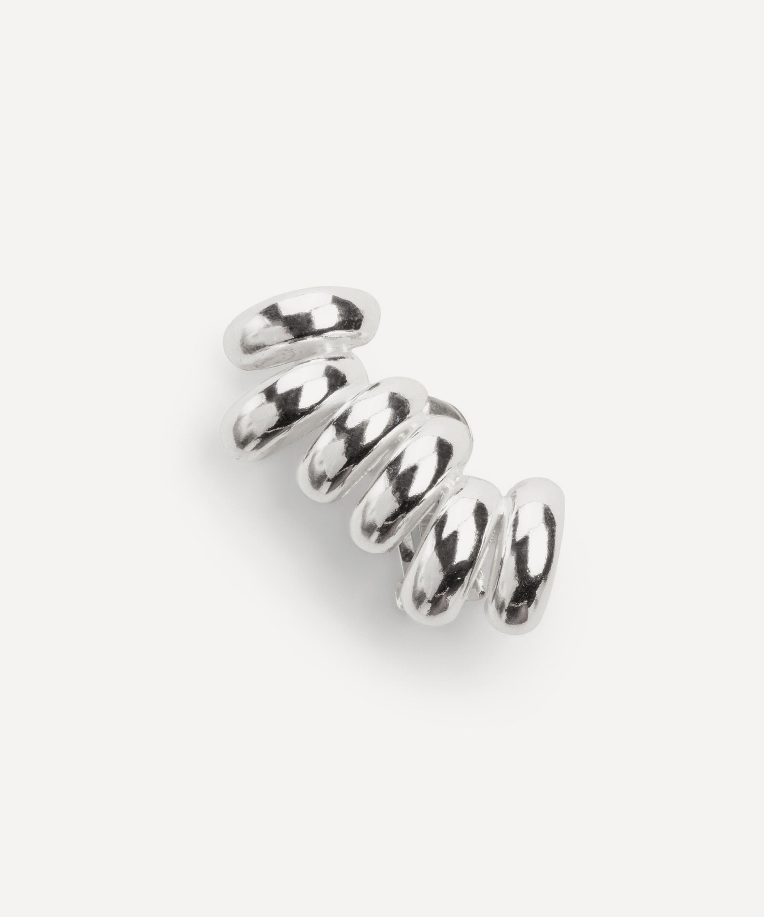 Wouters & Hendrix - Silver Classic Climber Clip Earring image number 0