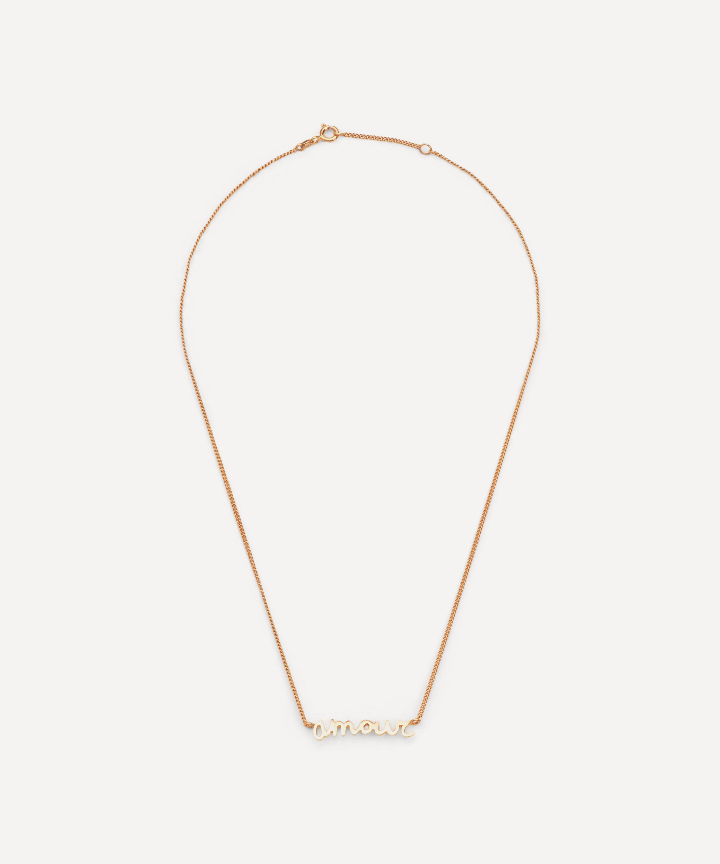 Wouters & Hendrix - Gold-Plated Silver Amour Necklace image number 2
