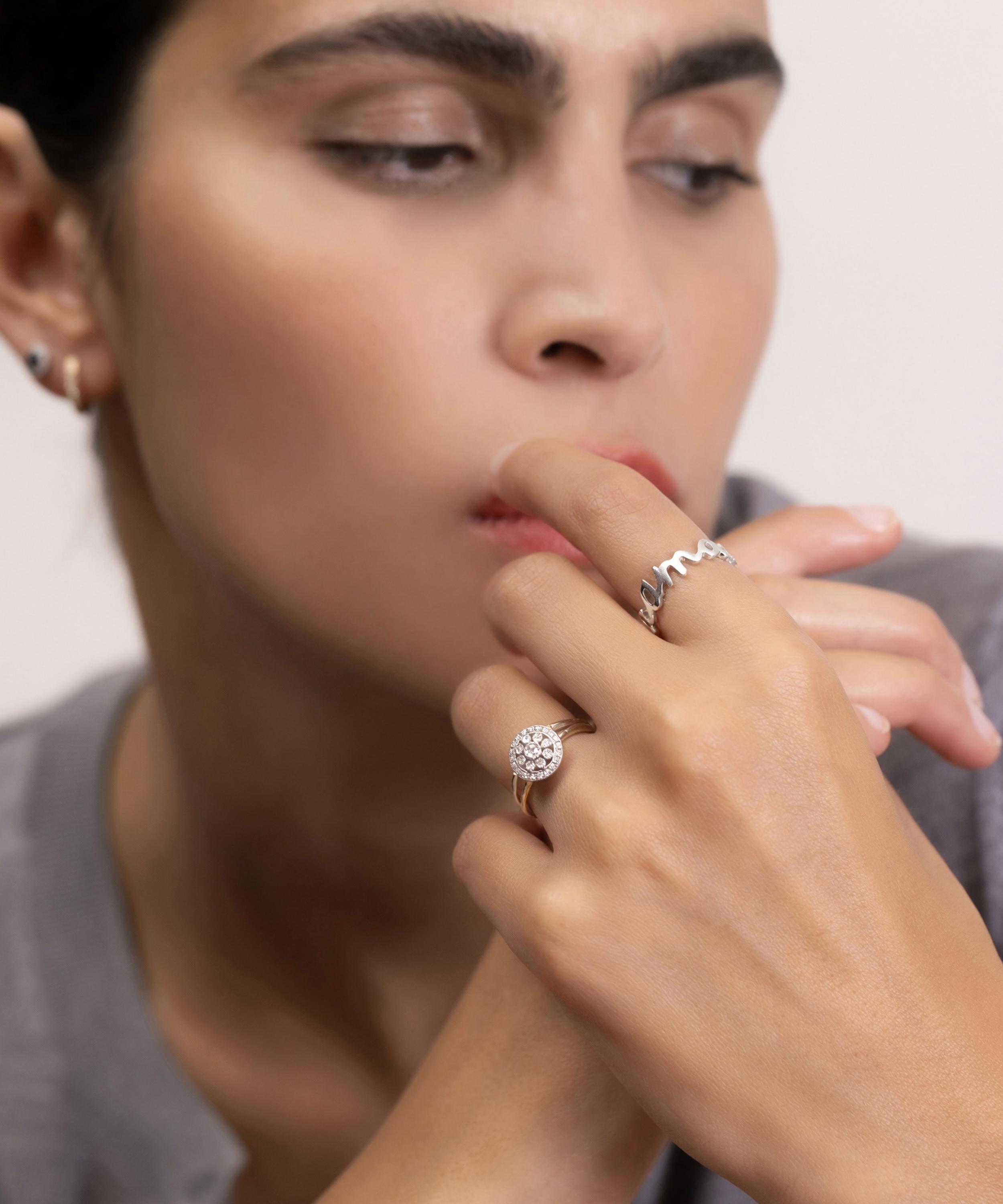 Wouters & Hendrix - Silver Amour Ring image number 1