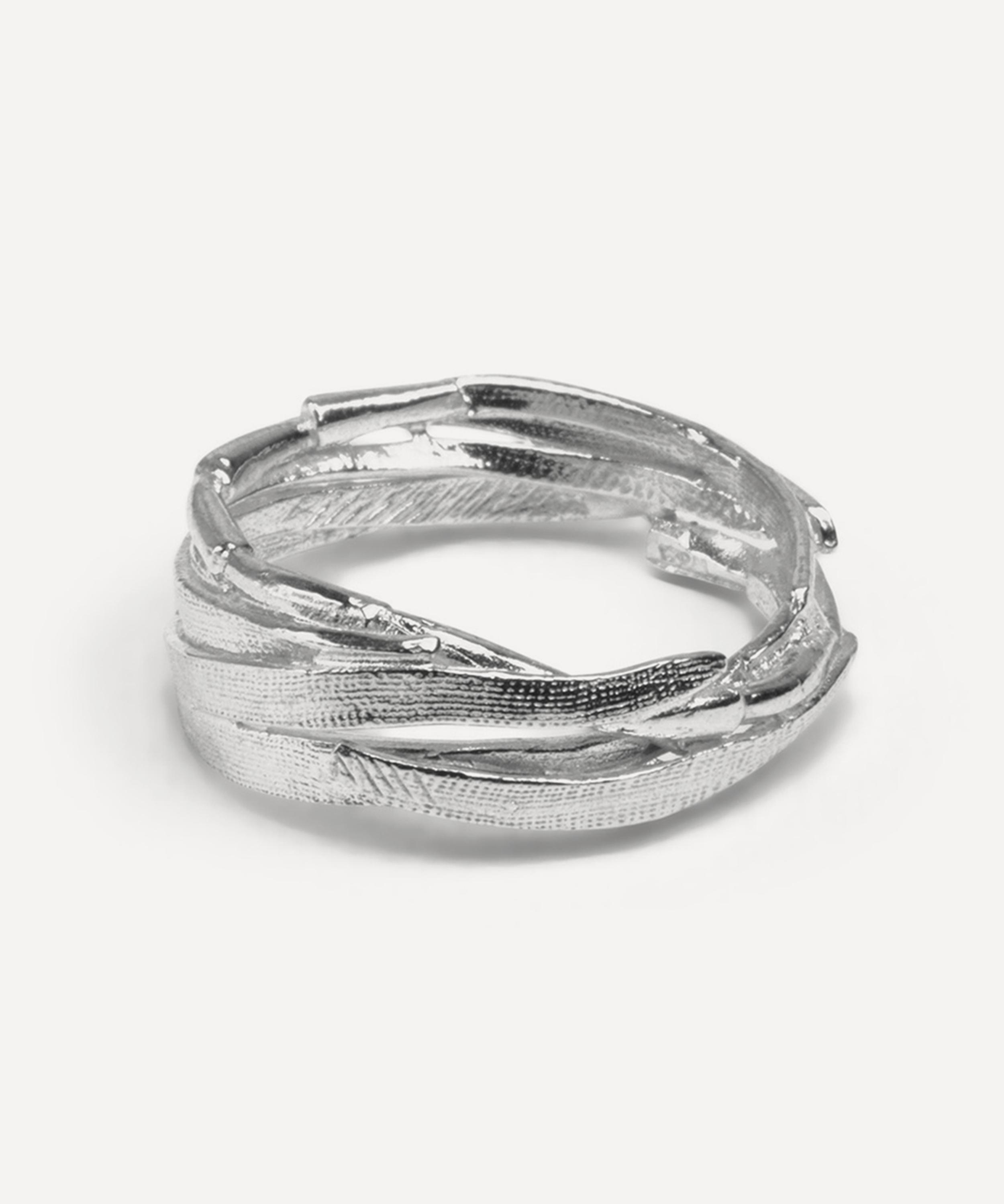Wouters & Hendrix -  Silver Leaf Ring image number 0