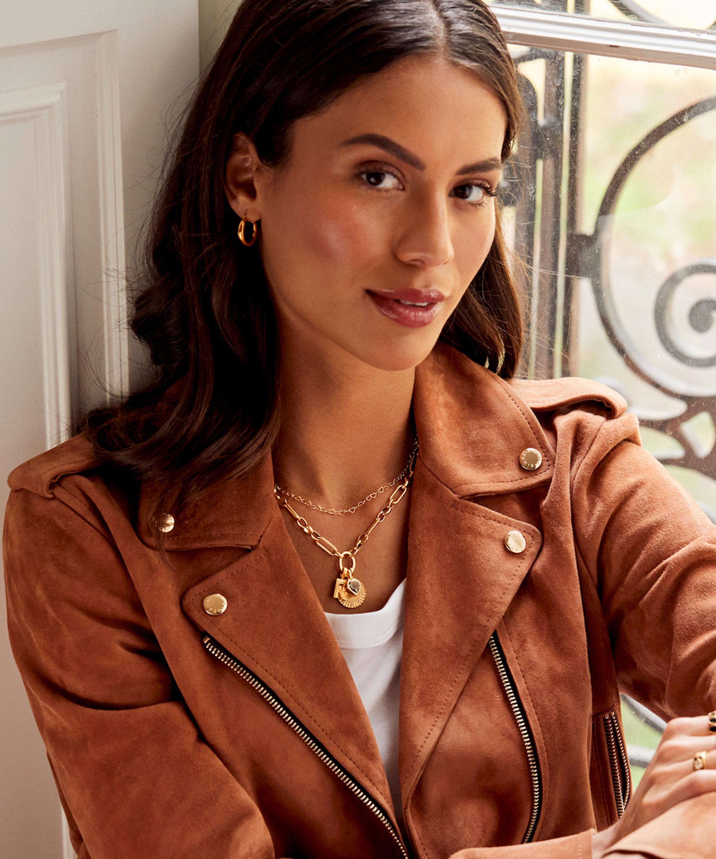 Carrie Elizabeth - 14ct Gold Plated Luxe Link Chain Necklace image number 3