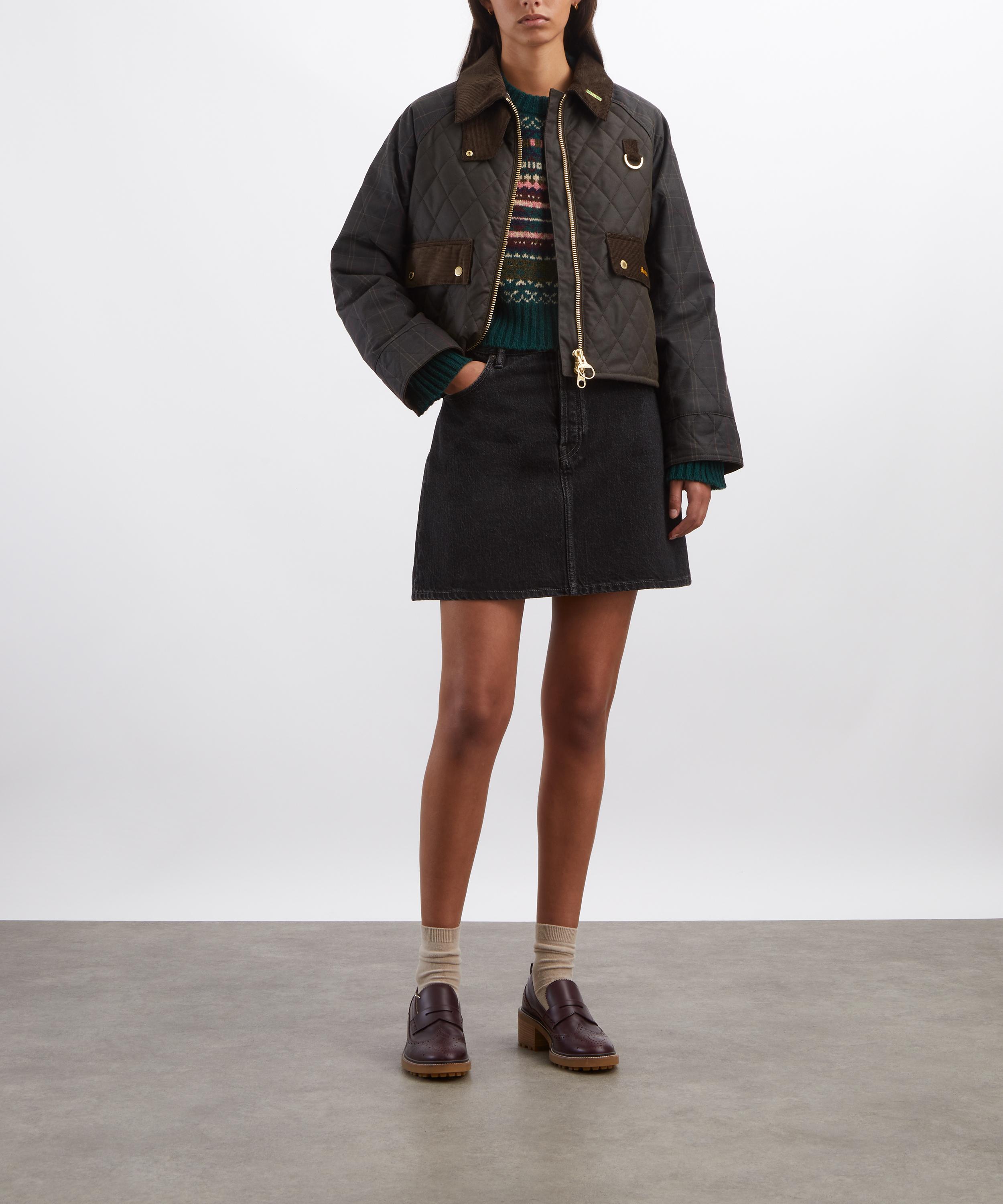 Barbour - Tartan Reimagined Icons Quilted Spey Waxed Jacket image number 1