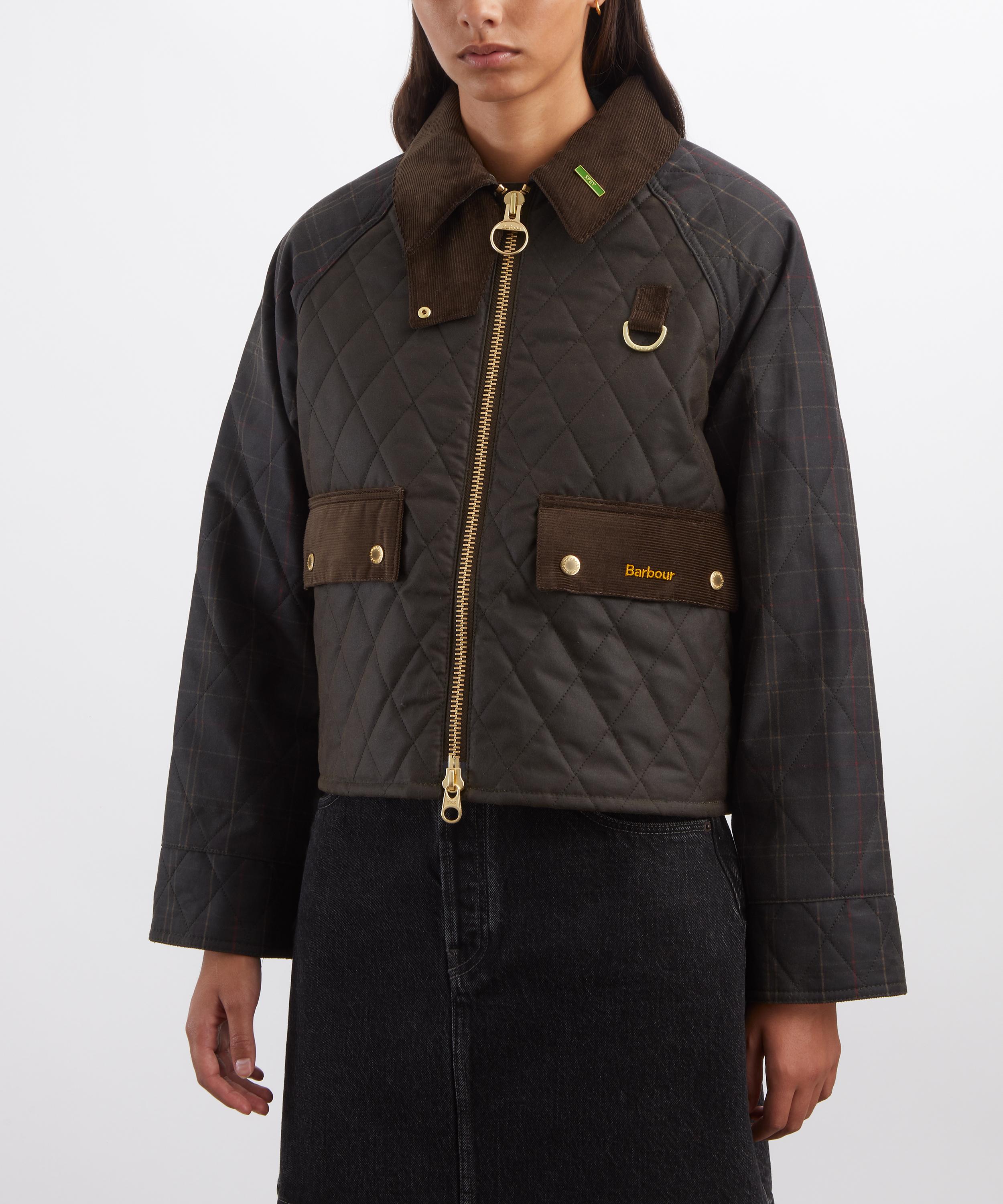 Barbour - Tartan Reimagined Icons Quilted Spey Waxed Jacket image number 2