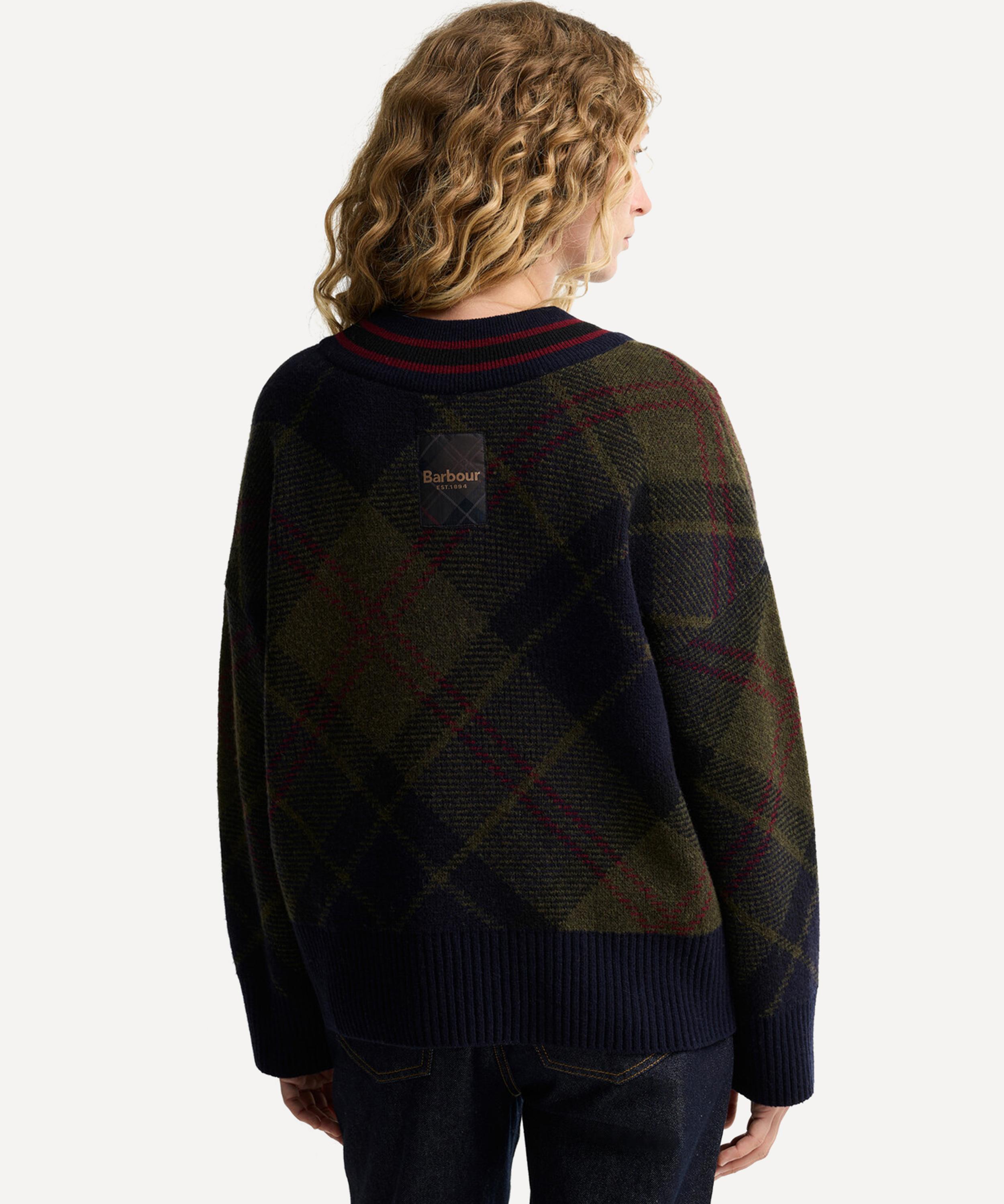 Barbour - Shae Tartan Wool Jumper image number 2