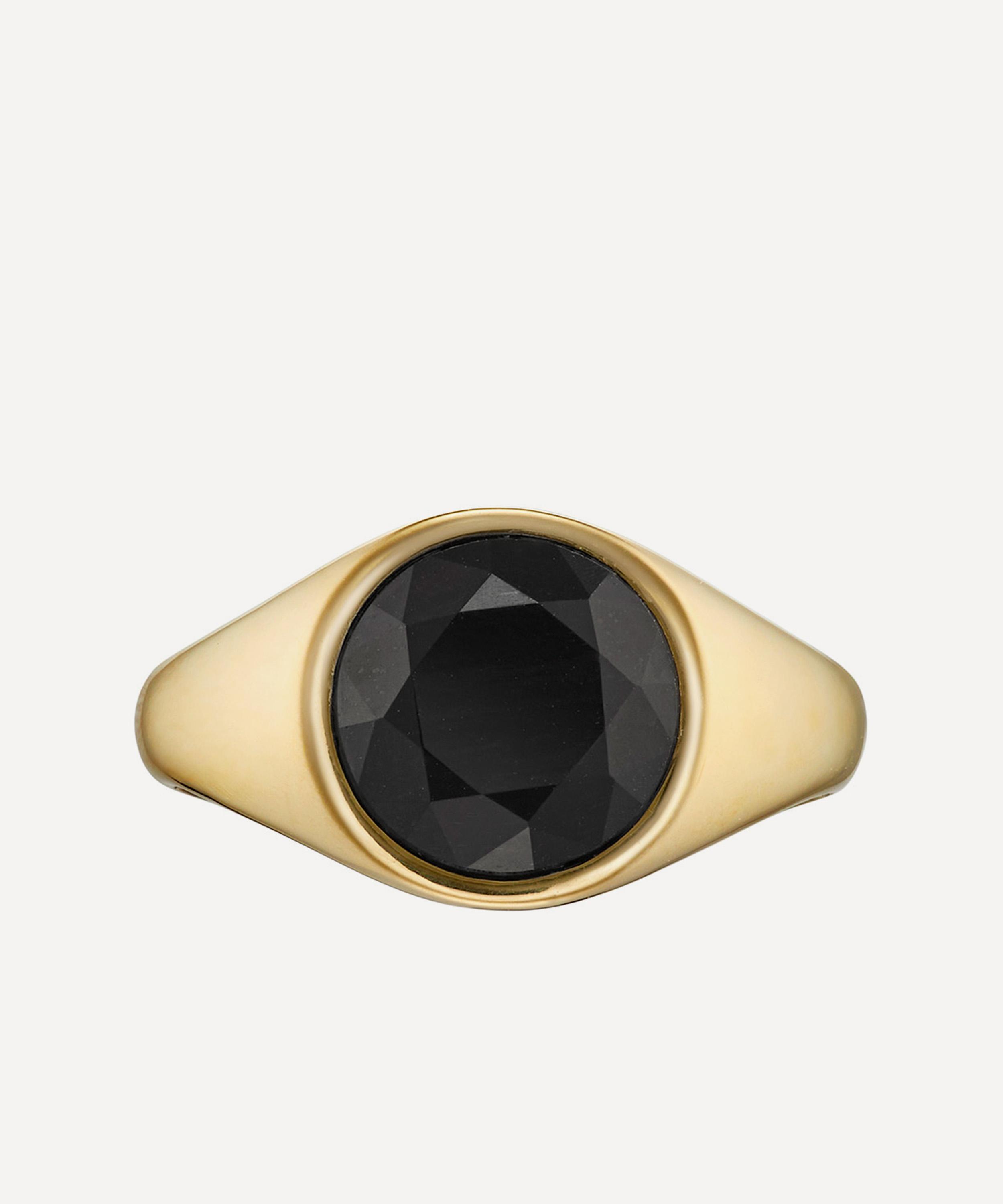 KINRADEN - 18ct Gold Kindred Signet Ring image number 0