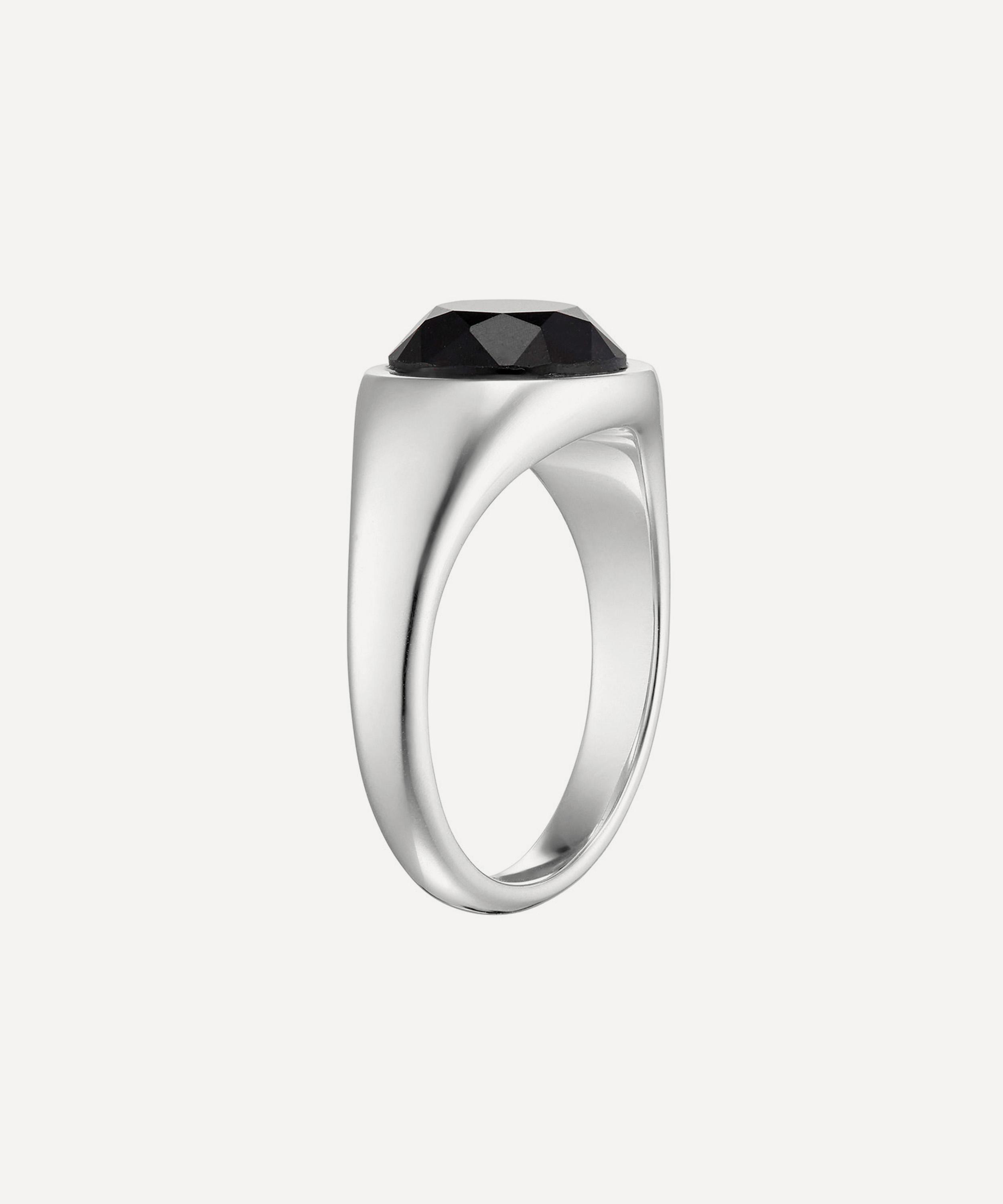 KINRADEN - Sterling Silver Kindred Signet Ring image number 4