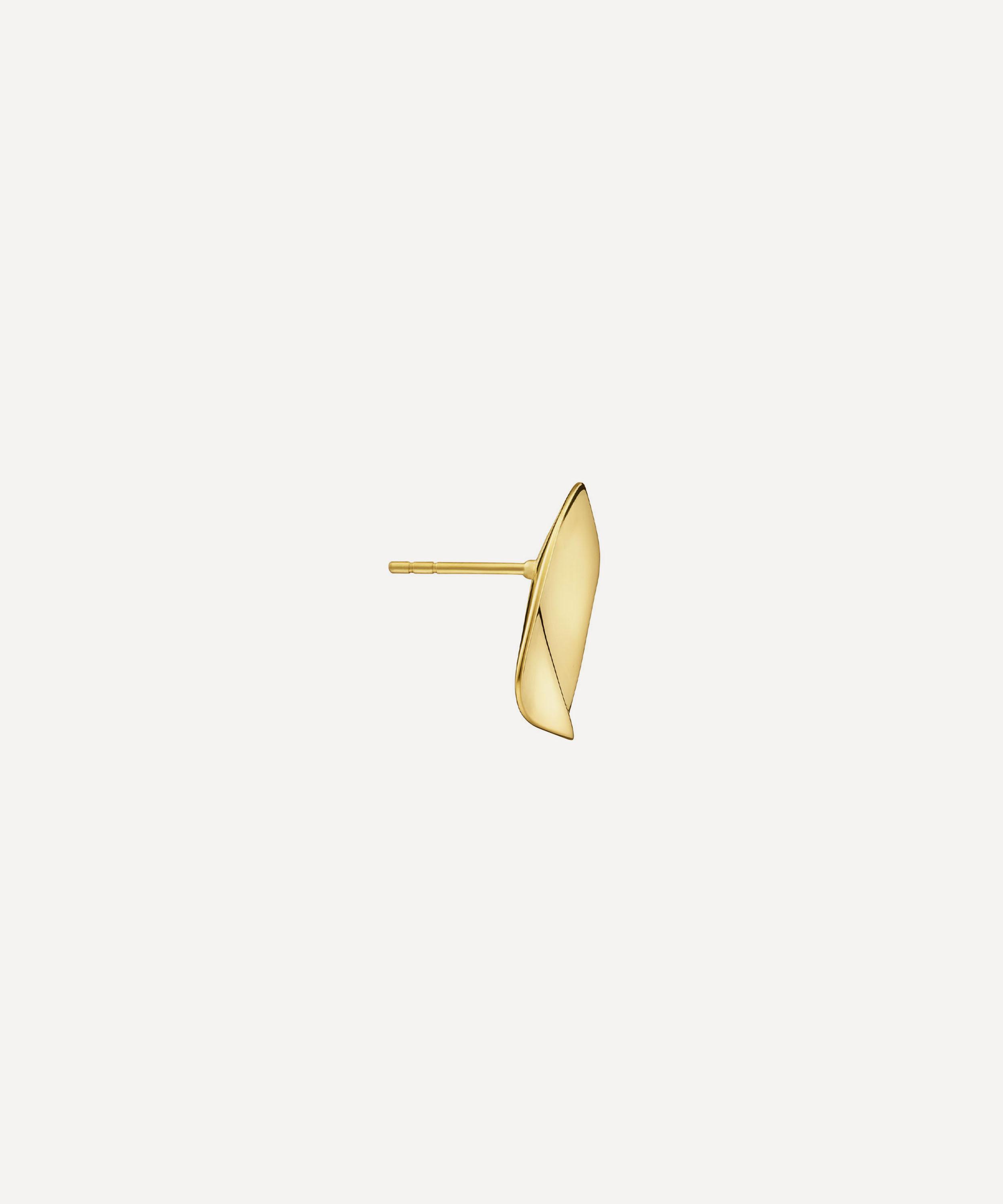 KINRADEN - 18ct Gold Lumen Medium Stud Earrings image number 3