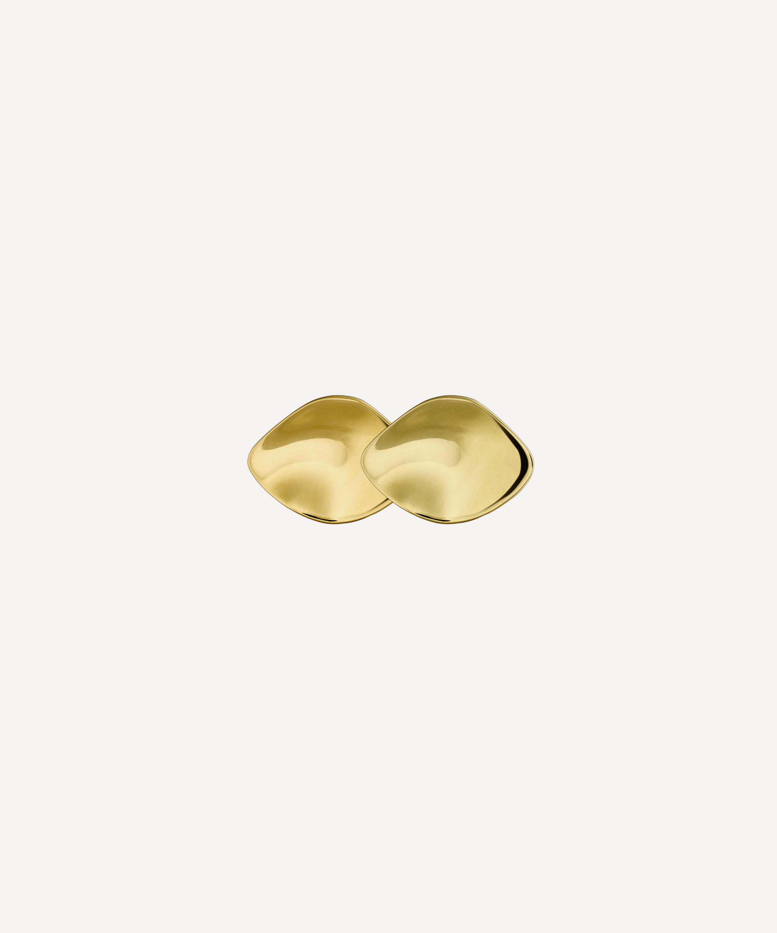 KINRADEN - 18ct Gold Lumen Small Stud Earrings image number 0