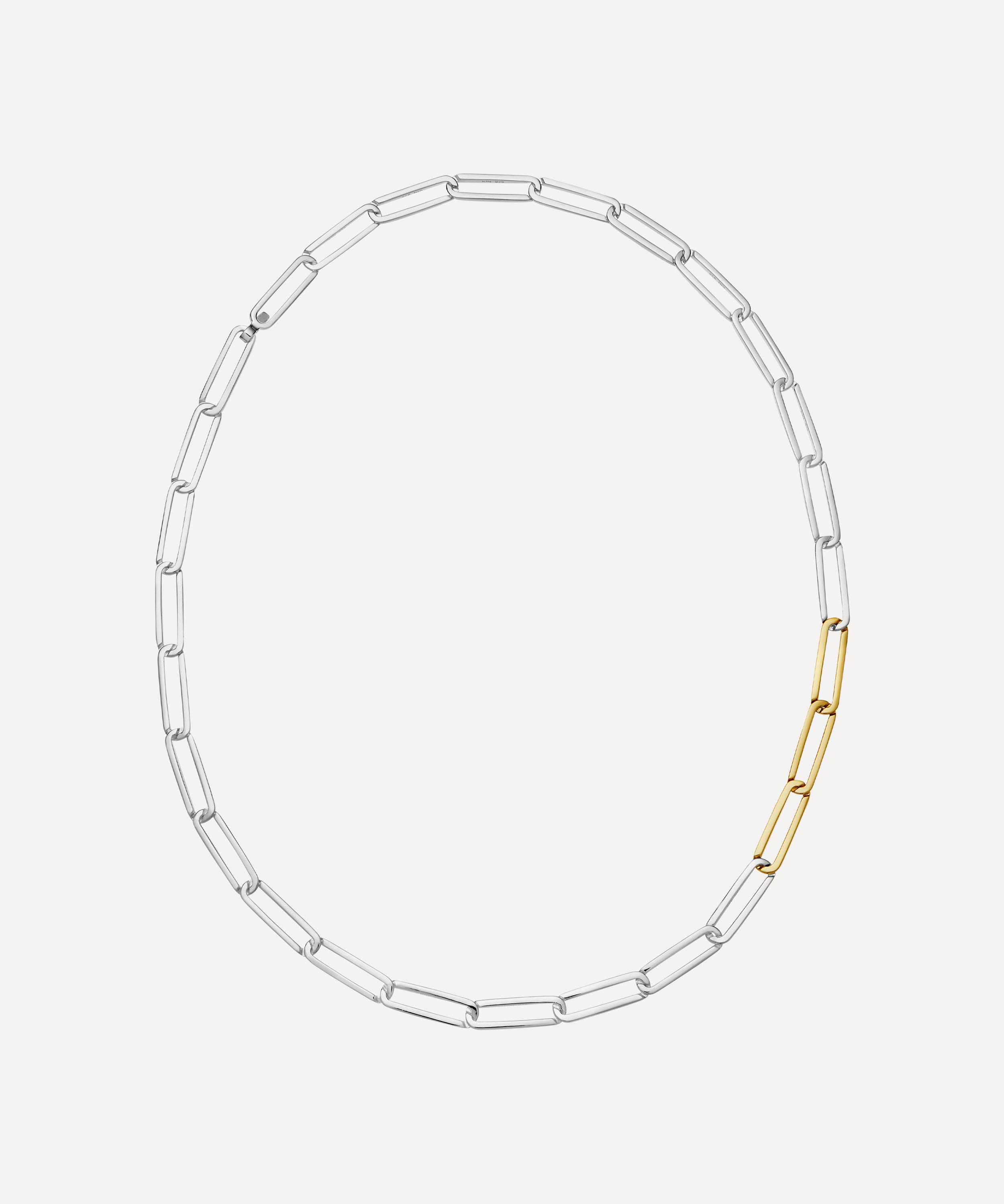 KINRADEN - Mixed Metal Exhaling Her Chain Necklace image number 0