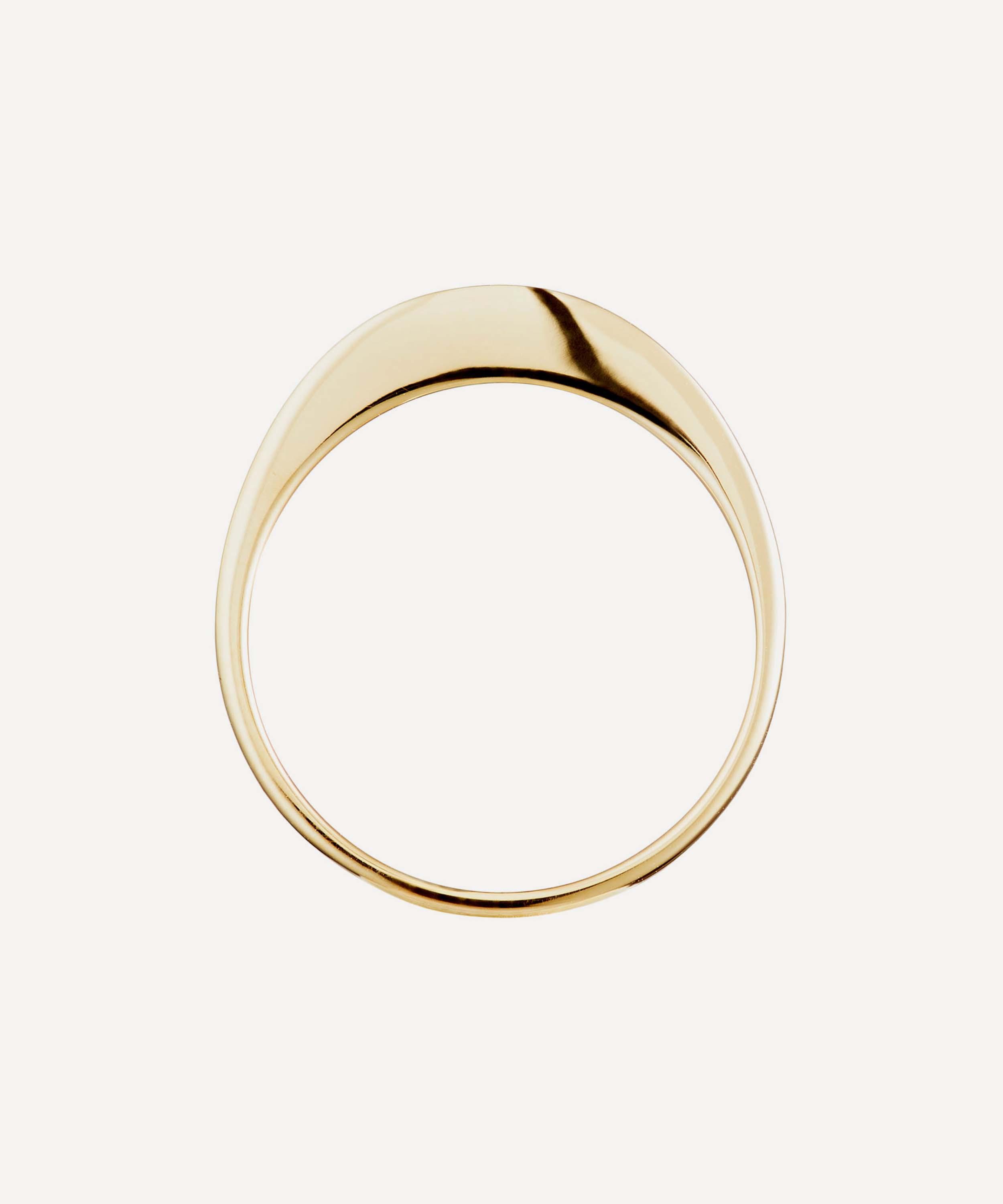 KINRADEN - 18ct Gold Flare Ring image number 0
