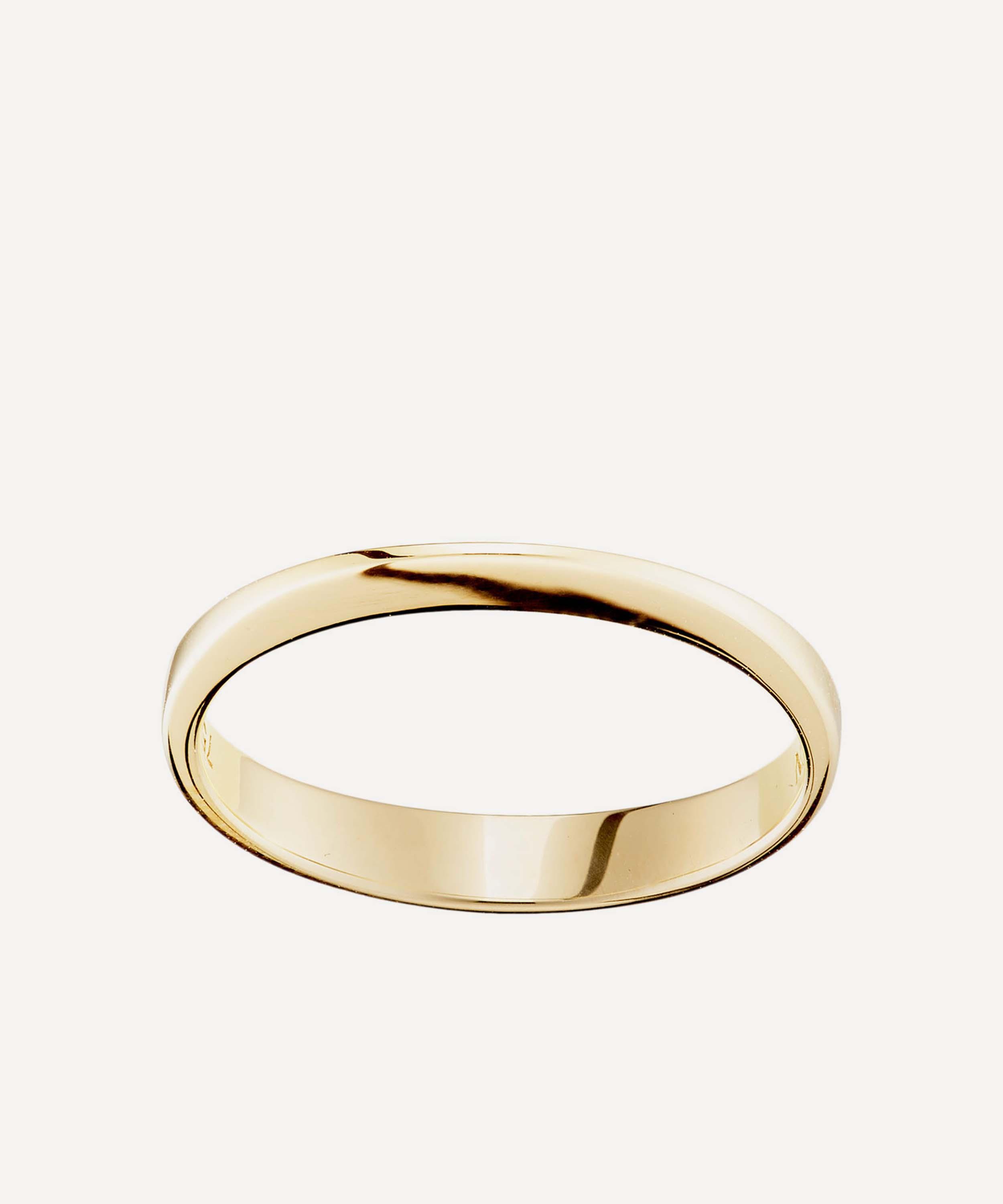 KINRADEN - 18ct Gold Flare Ring image number 3