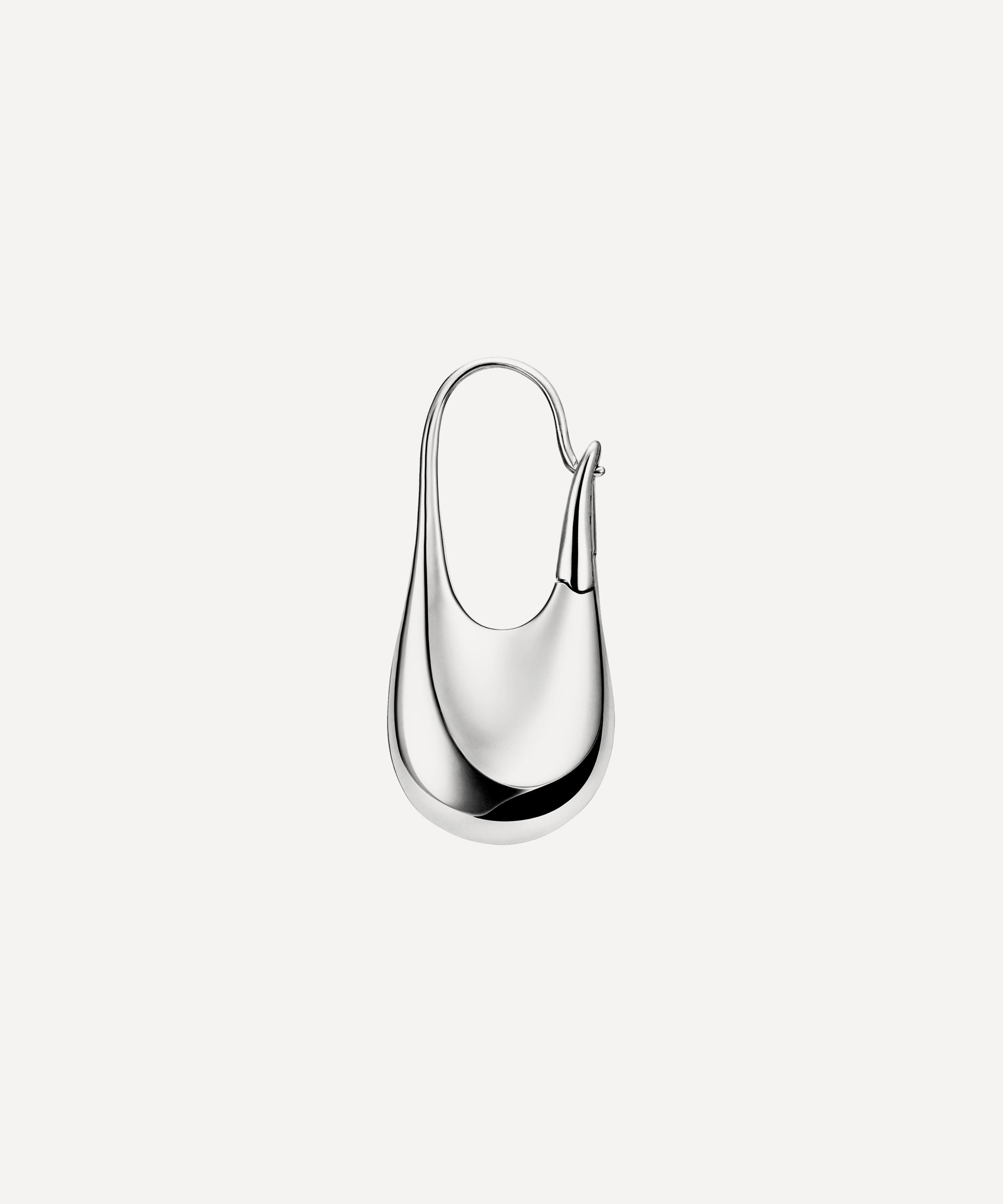 KINRADEN - Sterling Silver Doric Small Drop Earring image number 0