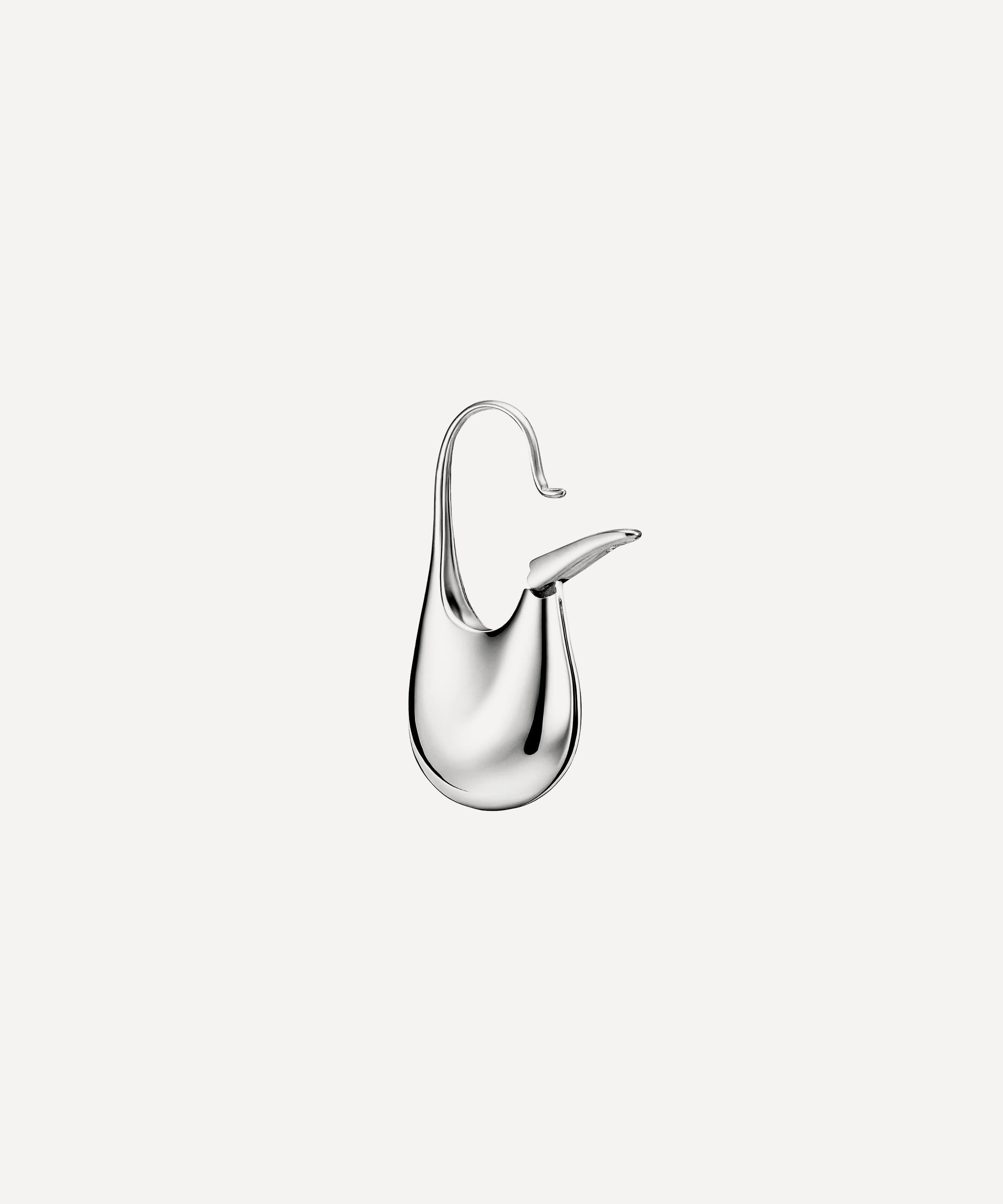 KINRADEN - Sterling Silver Doric Small Drop Earring image number 3