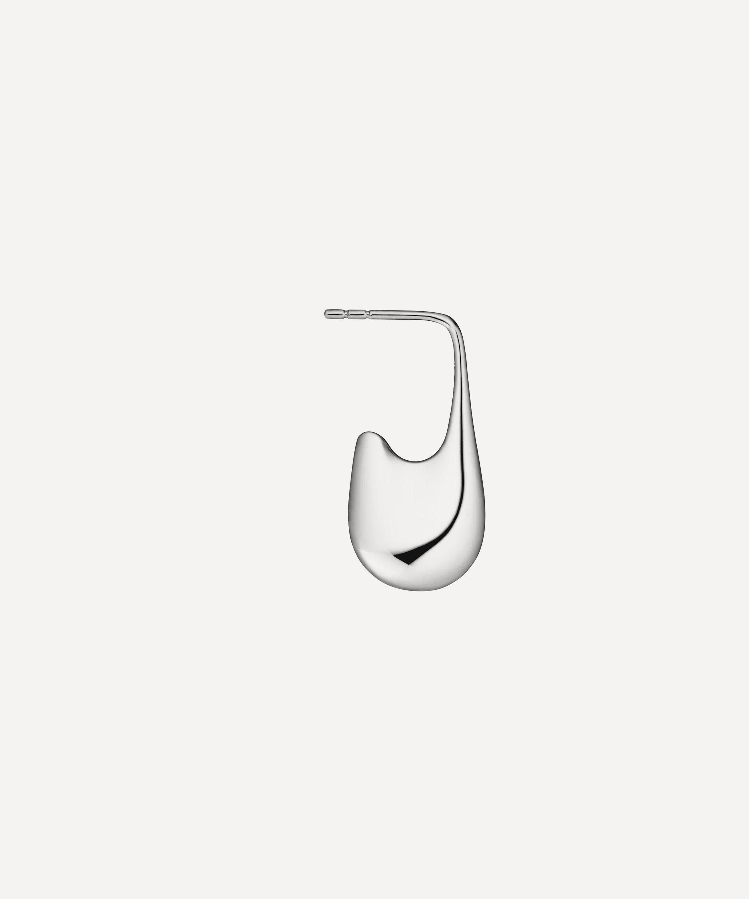 KINRADEN - Sterling Silver Doric Extra Small Drop Earring image number 0
