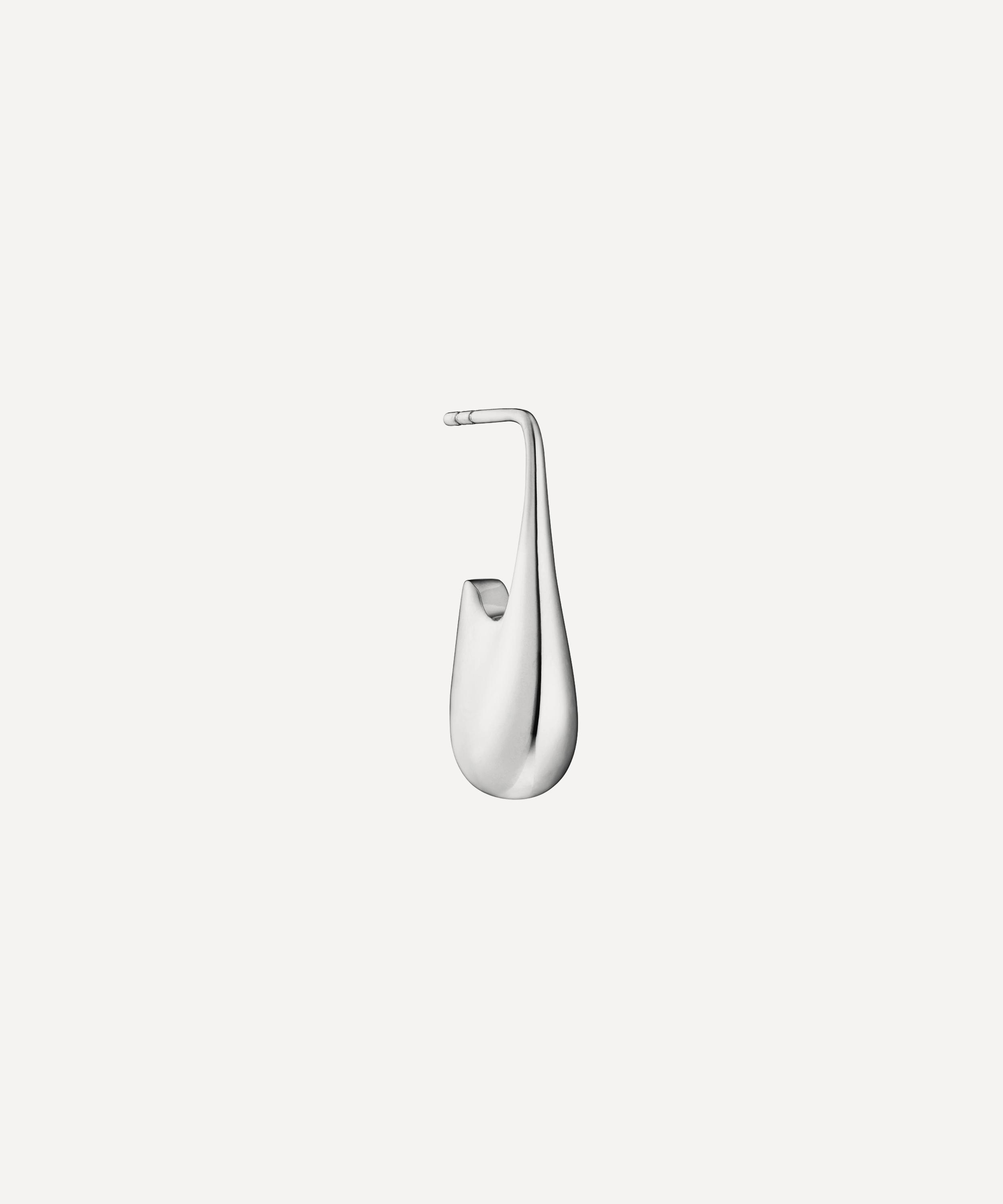 KINRADEN - Sterling Silver Doric Extra Small Drop Earring image number 2