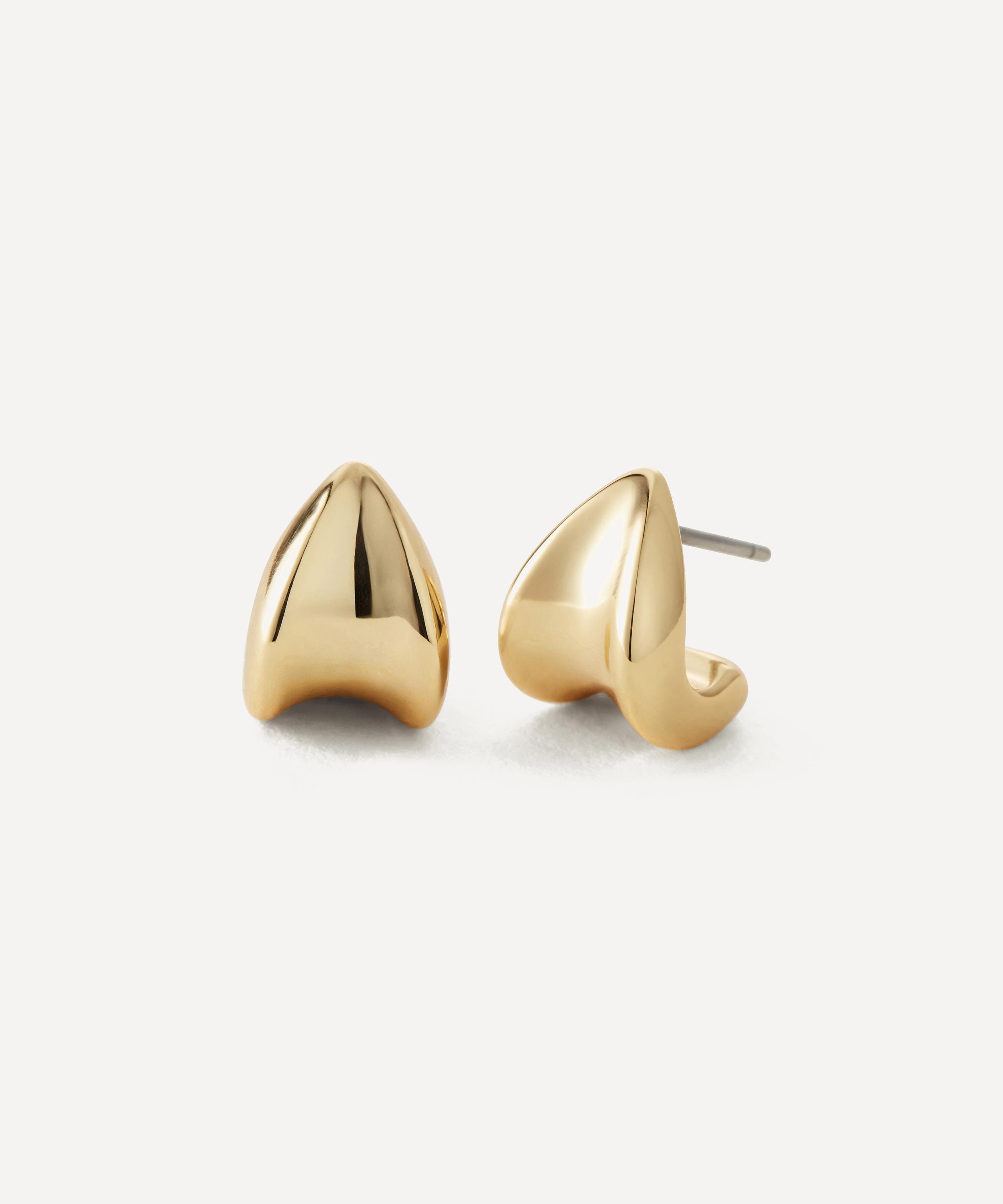 JENNY BIRD - 14ct Gold Dipped Brass Mini Paige Puffs image number 0