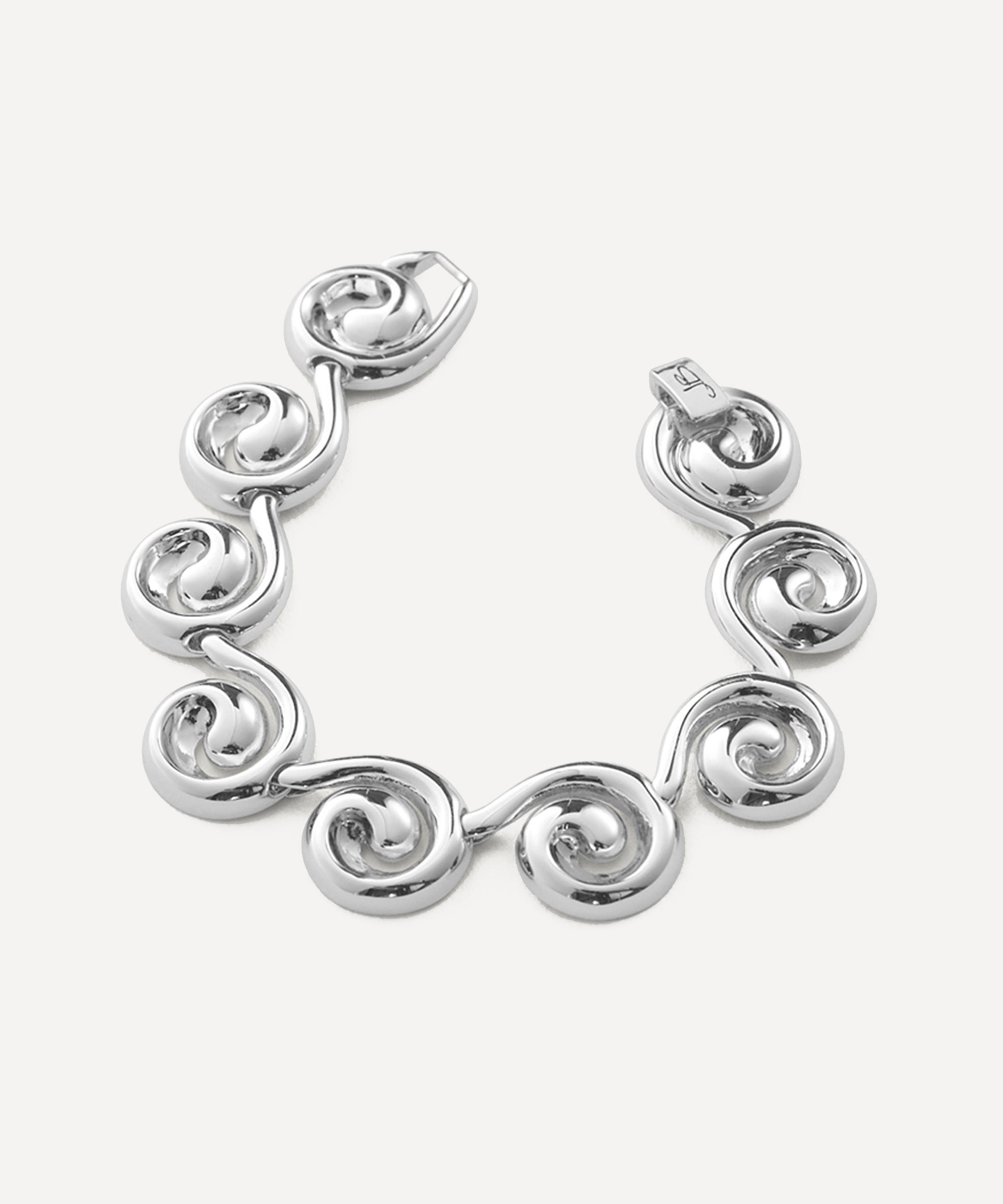 JENNY BIRD - Silver Dipped Brass Nico Bracelet image number 0