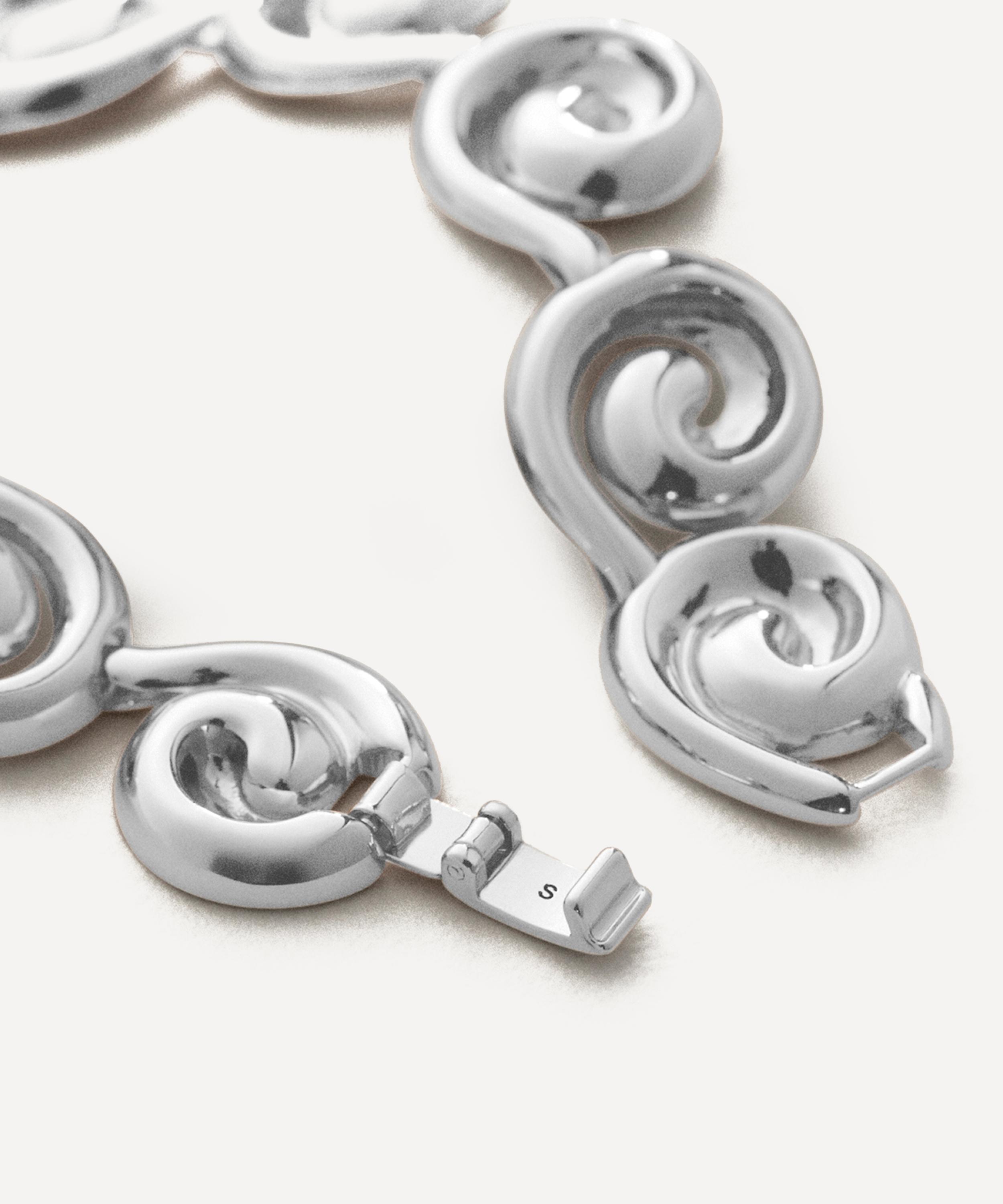 JENNY BIRD - Silver Dipped Brass Nico Bracelet image number 3
