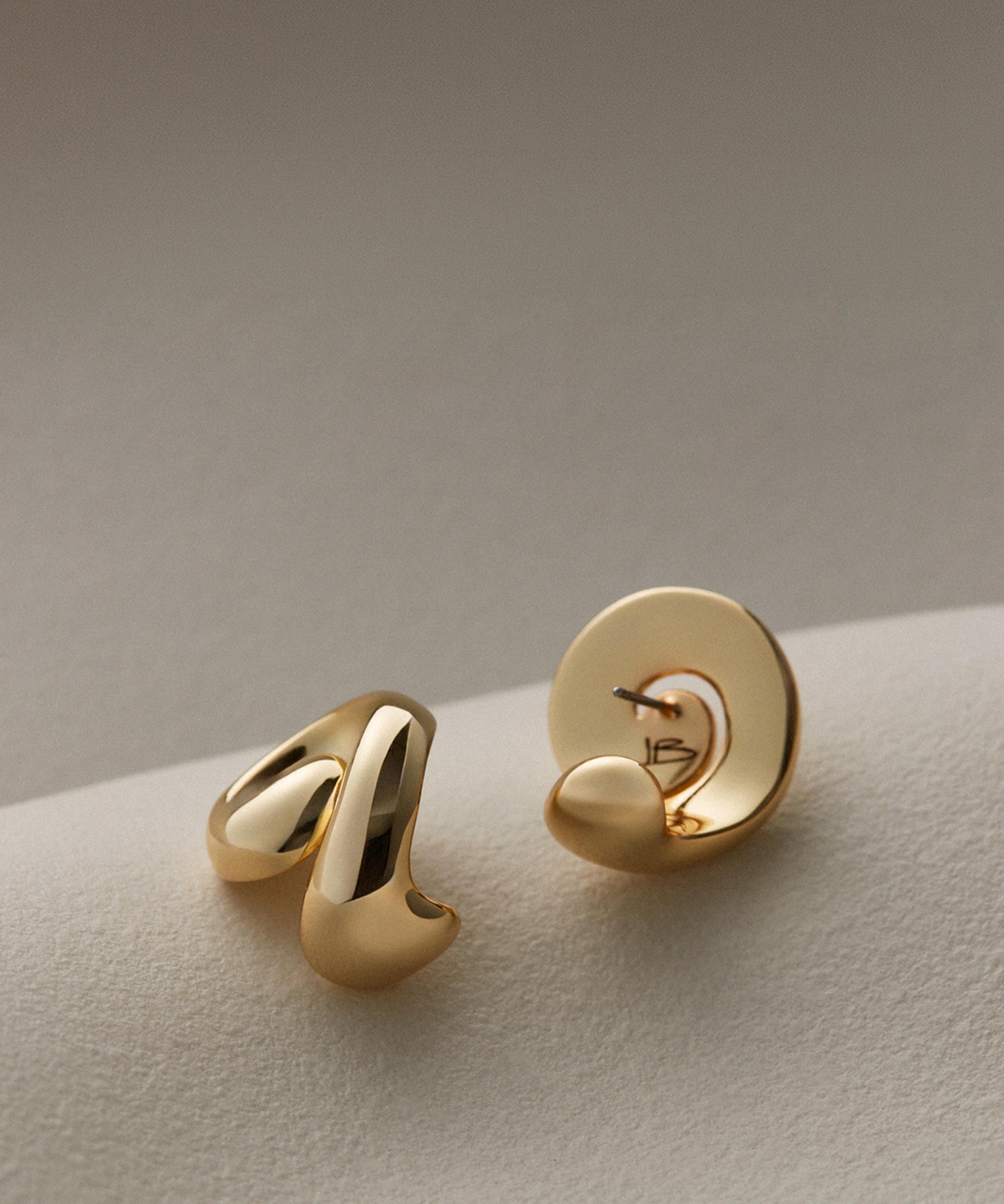 JENNY BIRD - 14ct Gold Dipped Brass Gio Earrings image number 5