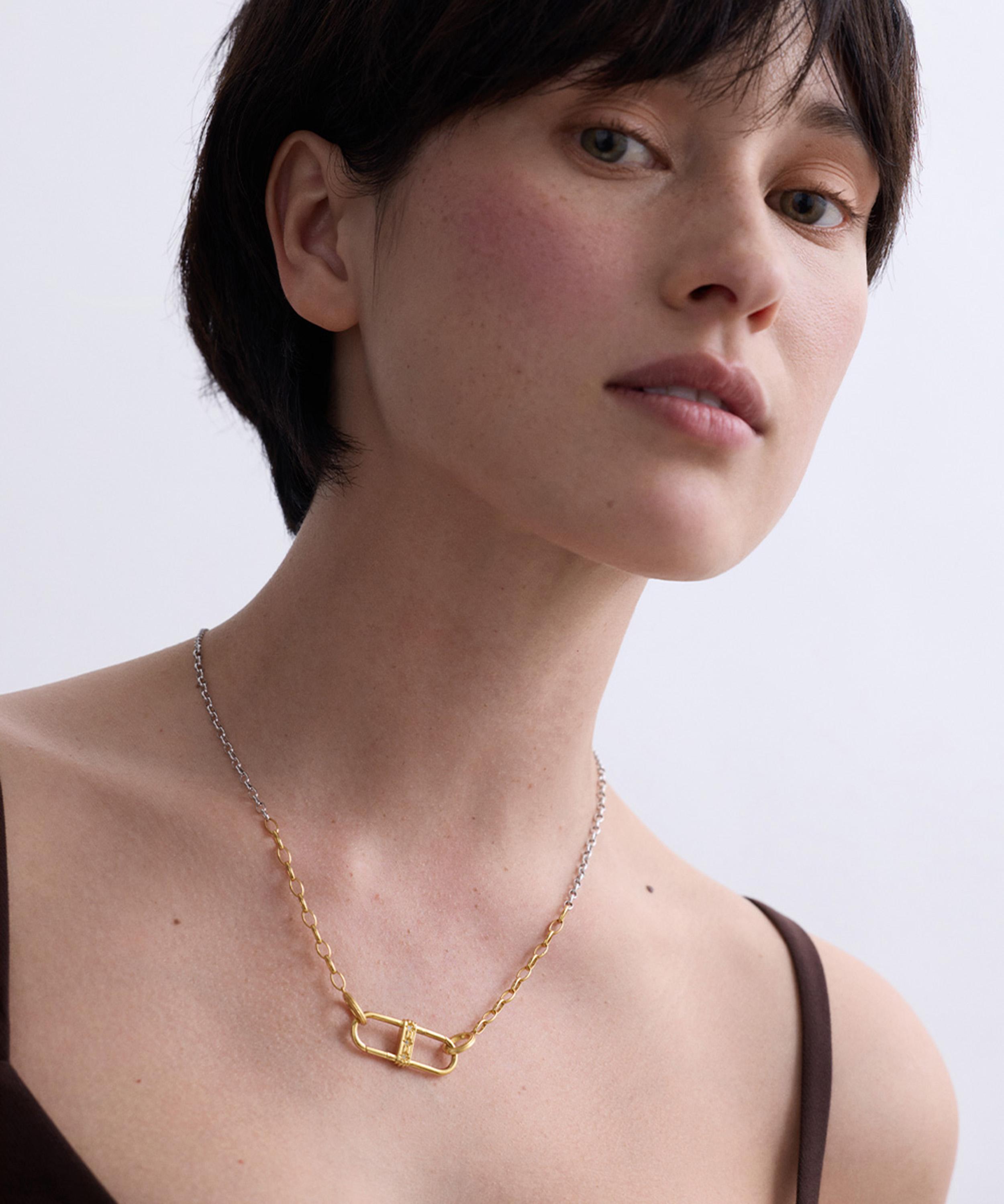 Astley Clarke - 18ct Gold-Plated Statement Necklace x Laura Jackson image number 1