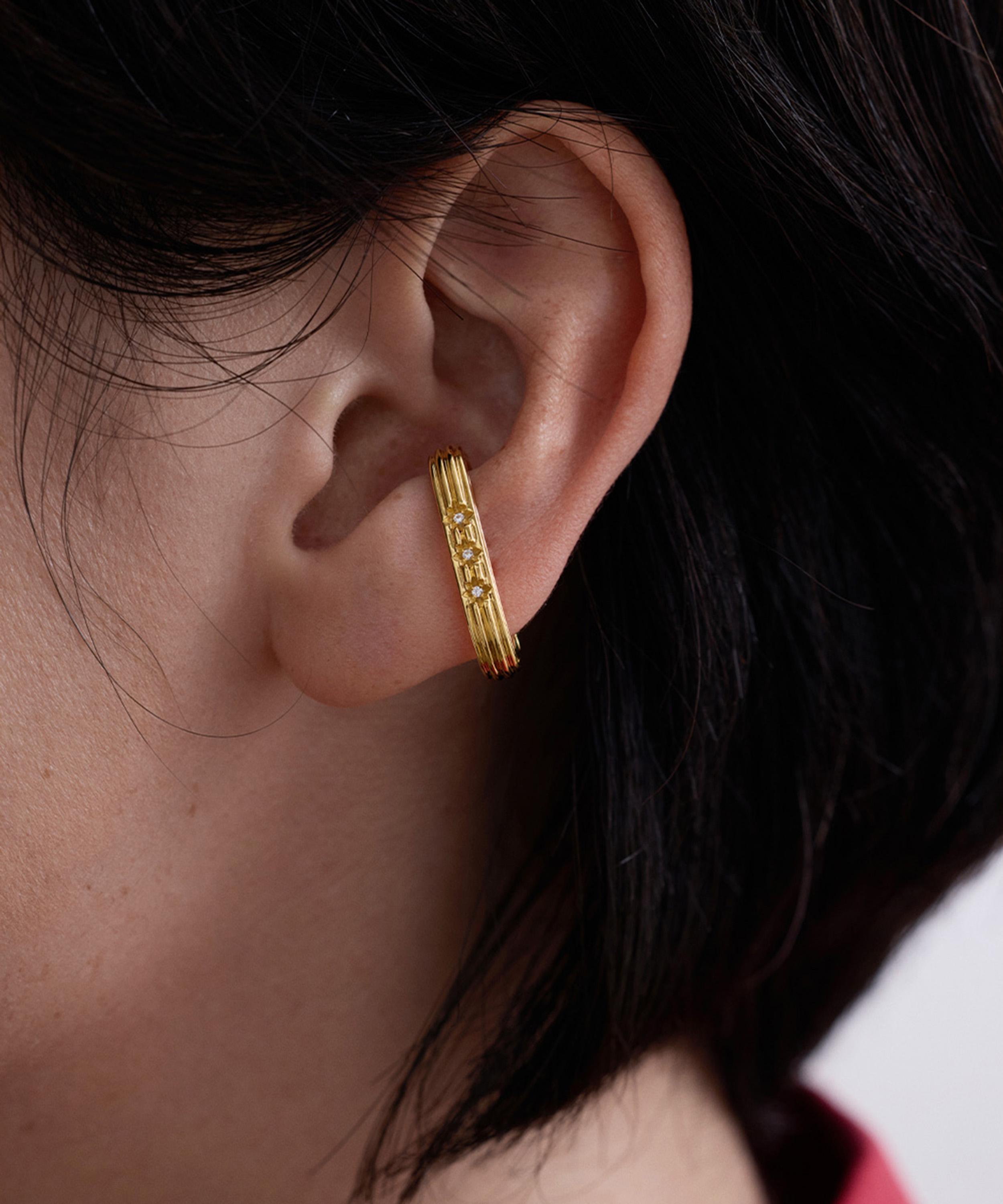 Astley Clarke - 18ct Gold-Plated Ear Wrap Cuff x Laura Jackson image number 1