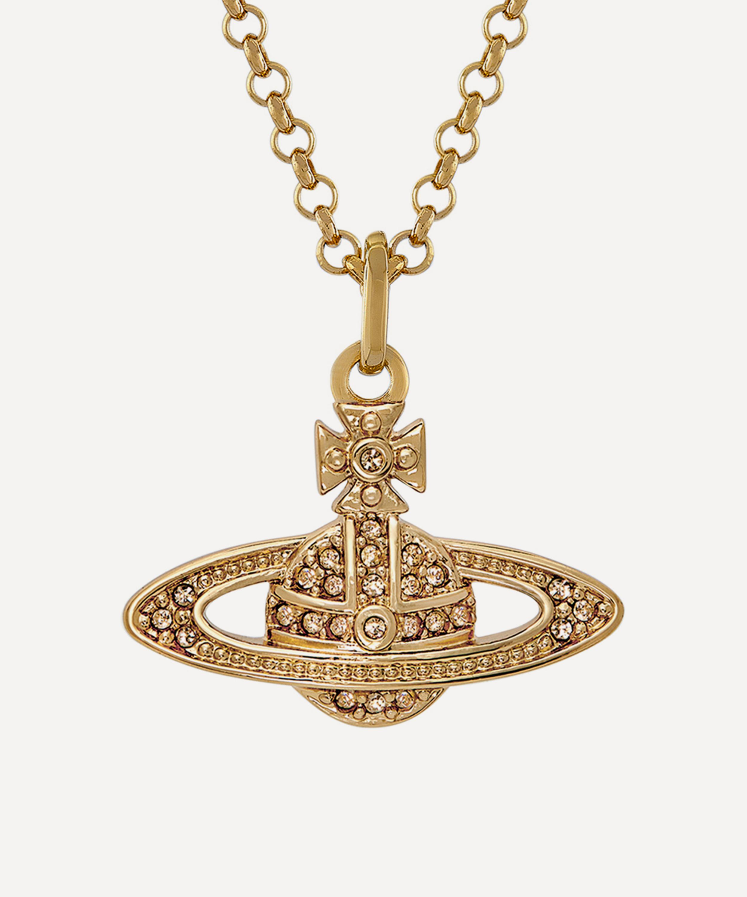 Vivienne Westwood - Gold-Tone Mayfair Bas Relief Pendant Necklace image number 0