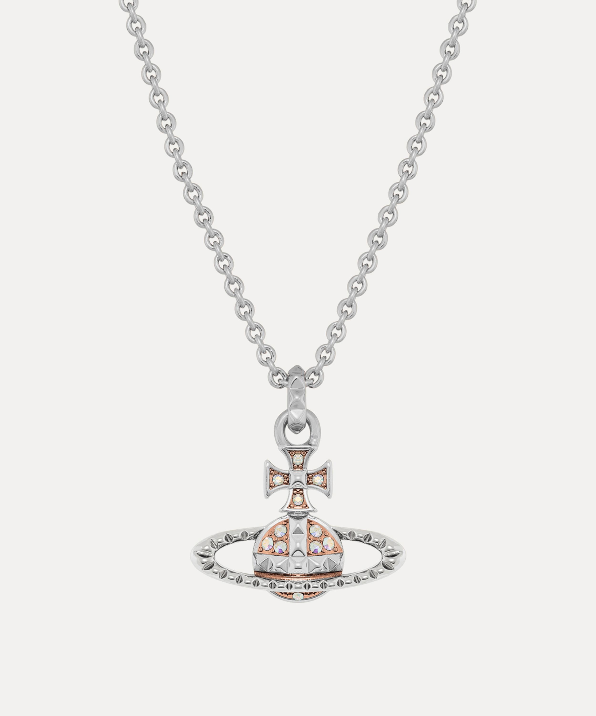 Vivienne Westwood - Silver-Tone Mayfair Bas Relief Pendant Necklace