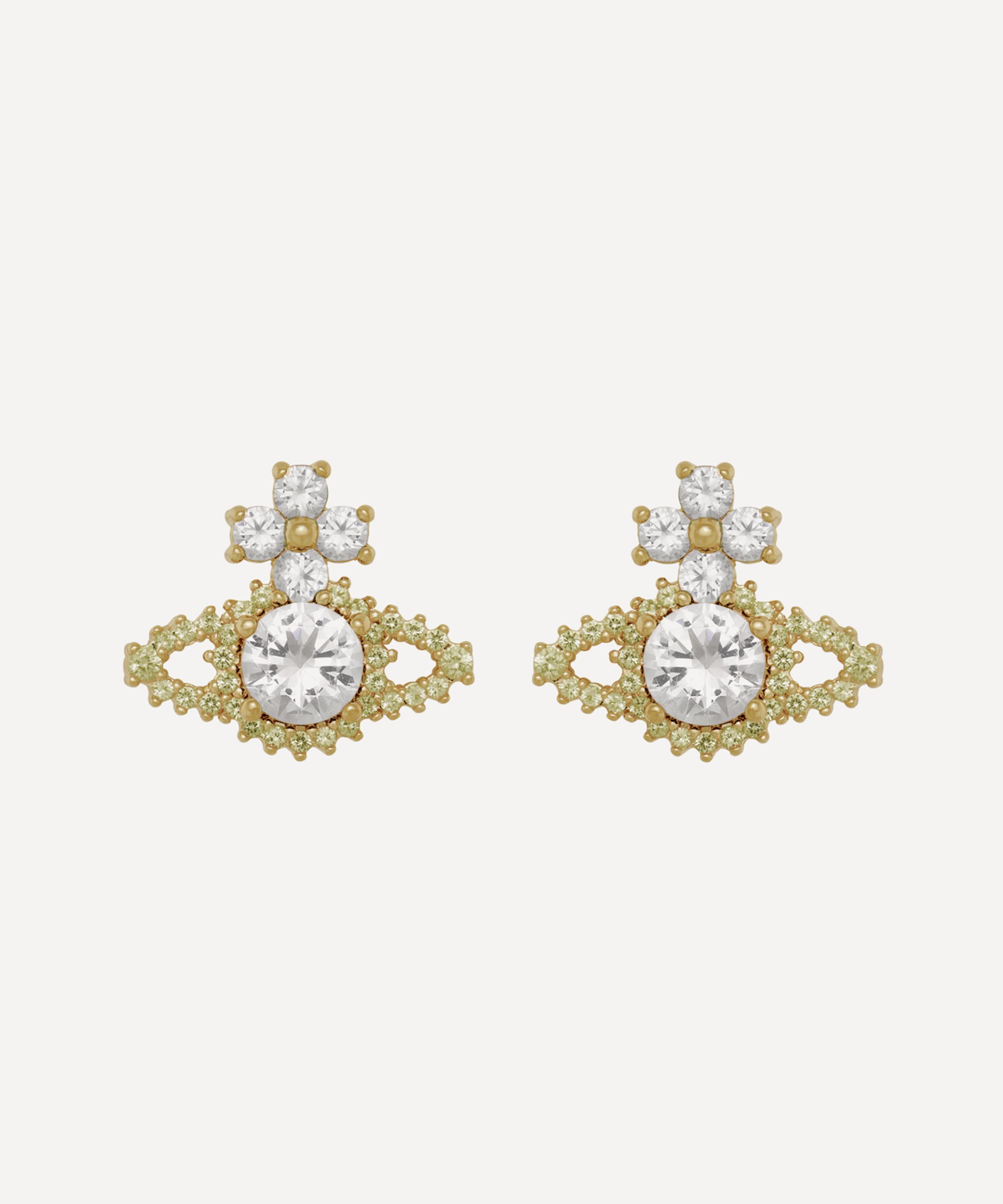 Vivienne Westwood - Gold-Tone Valentina Orb Stud Earrings