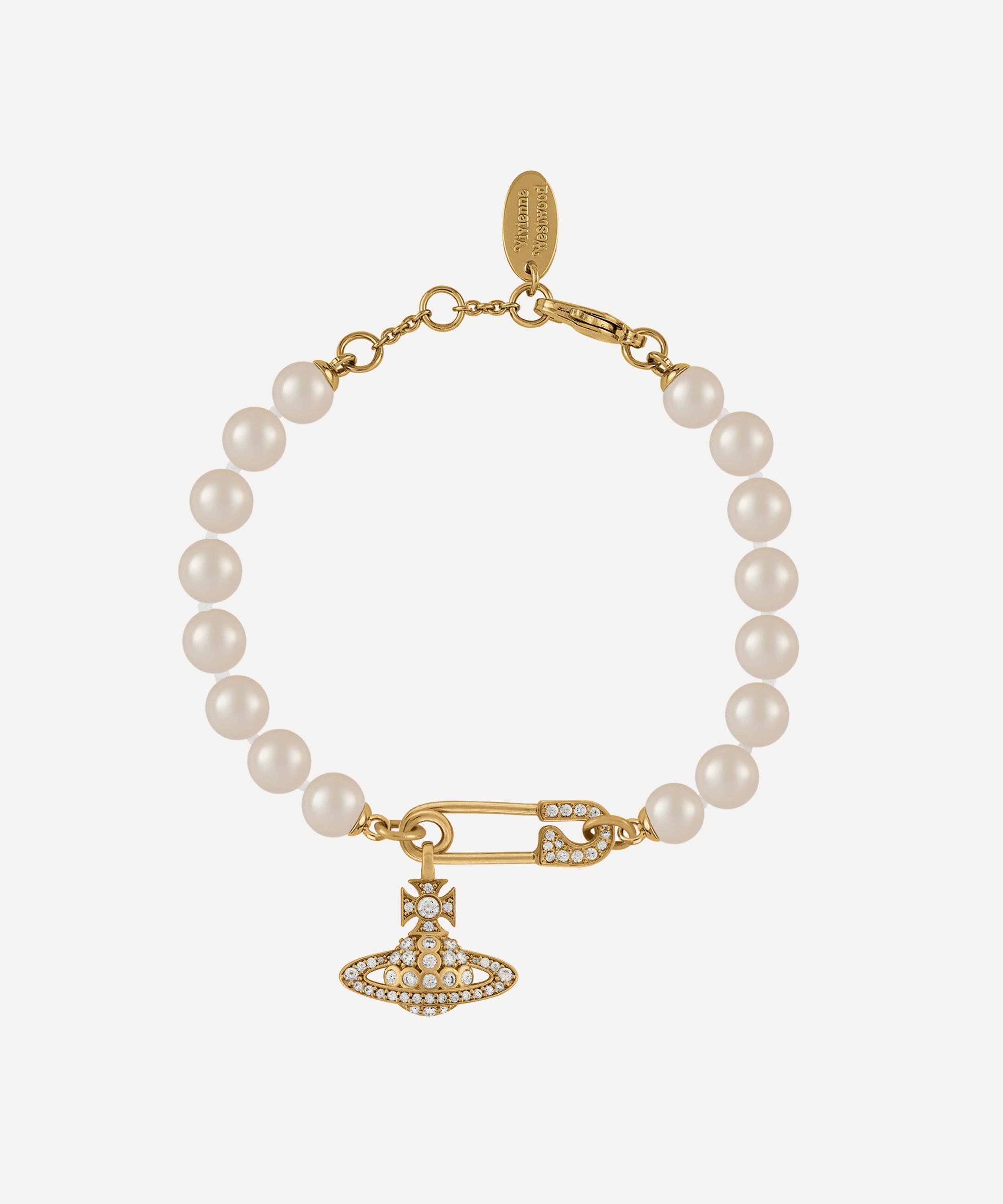 Vivienne Westwood Gold-Tone Lucrece Pearl Bracelet | Liberty