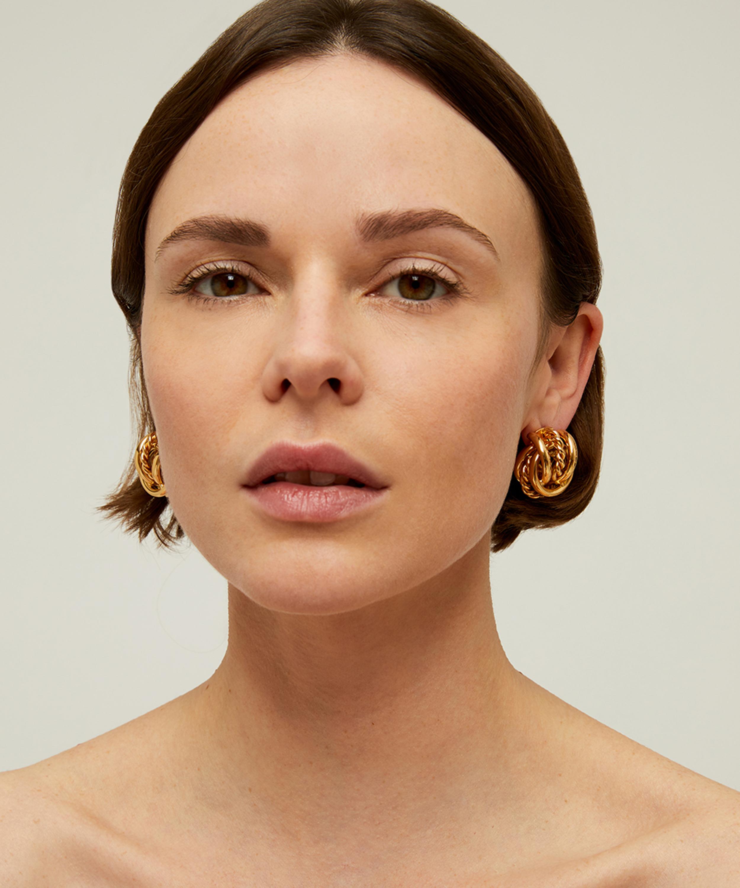 Gas Bijoux - Gold-Plated Lilou Stud Earrings image number 1