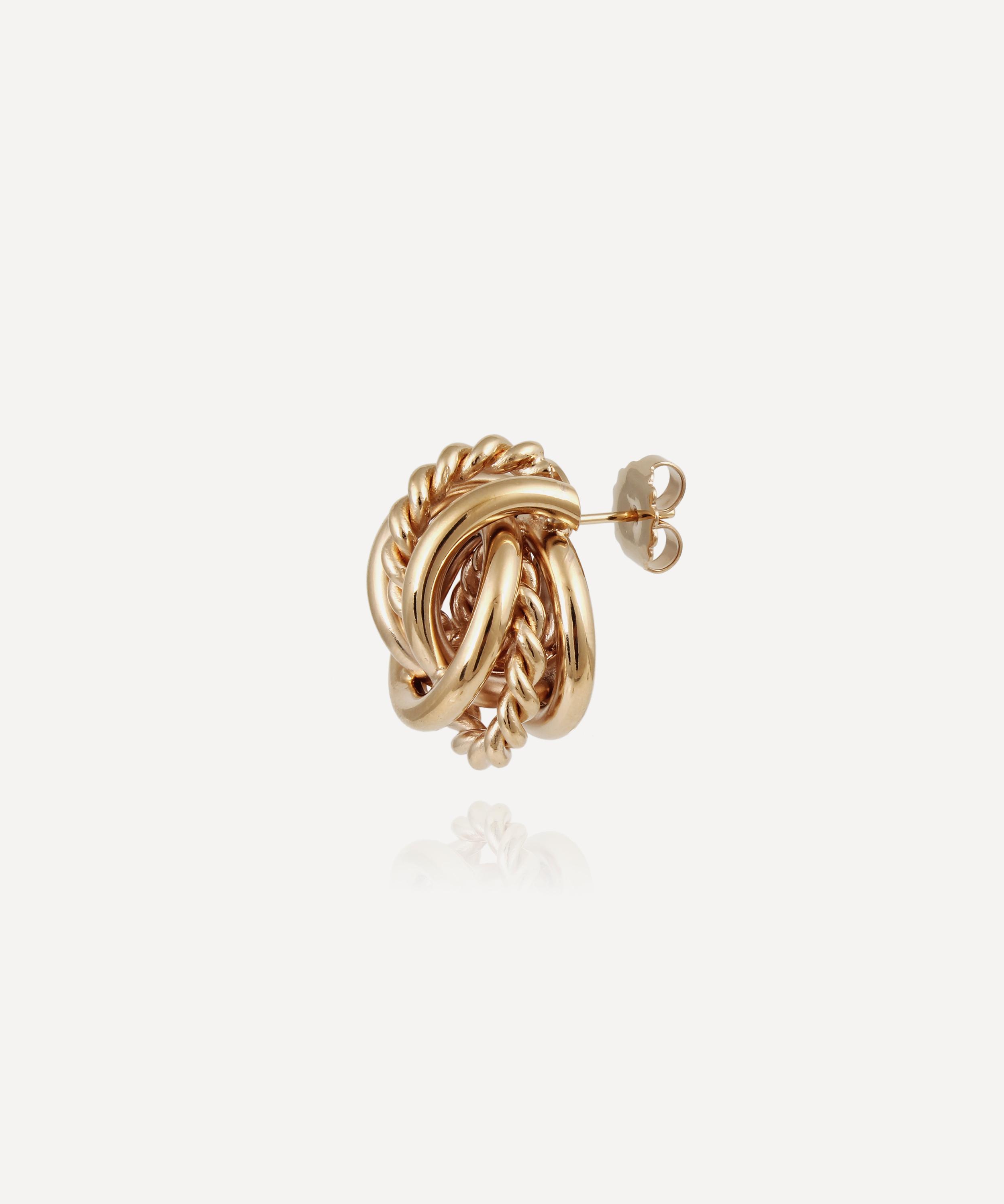 Gas Bijoux - Gold-Plated Lilou Stud Earrings image number 2