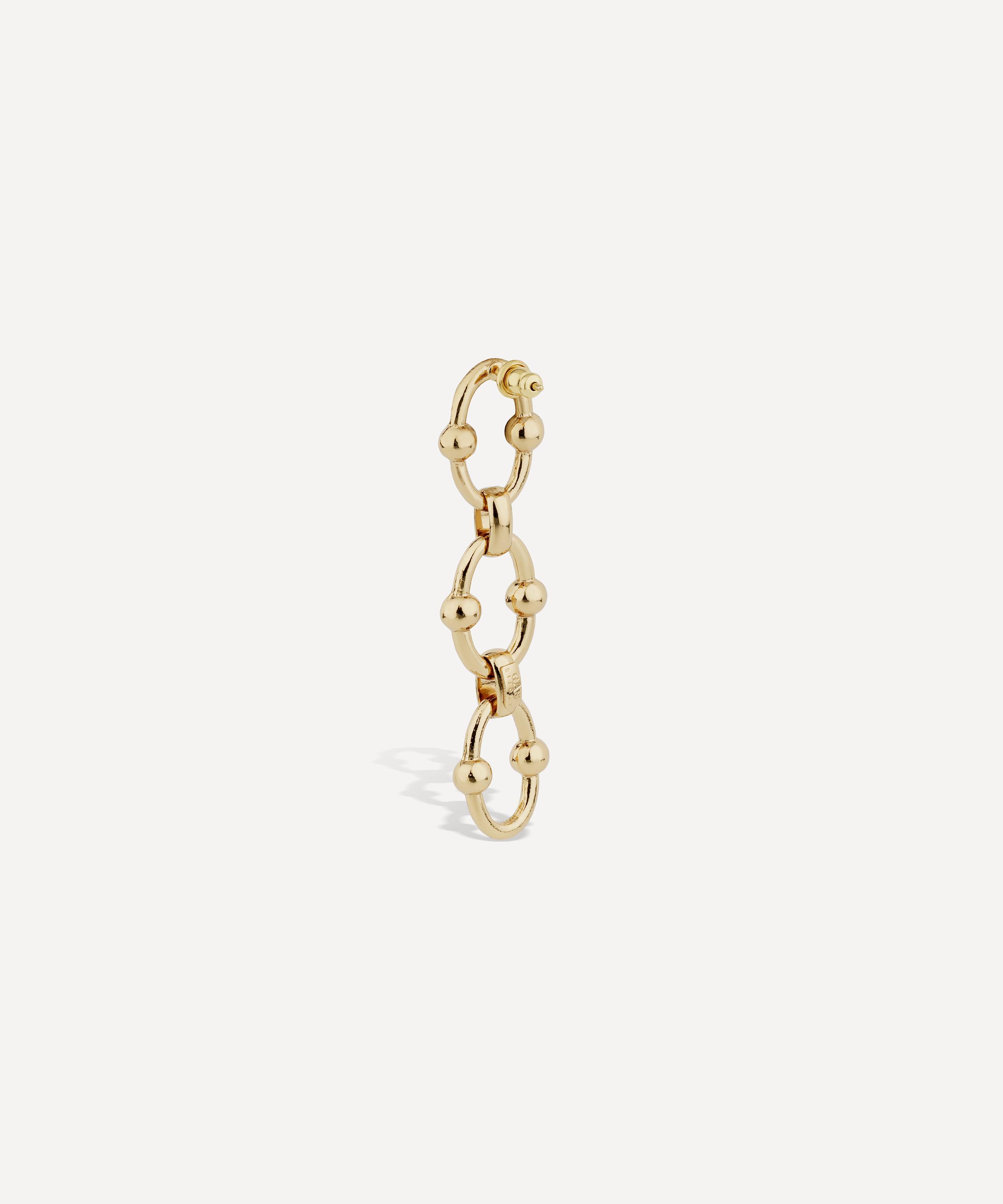 Gas Bijoux - Gold-Plated Rivage Mini Drop Earrings image number 3