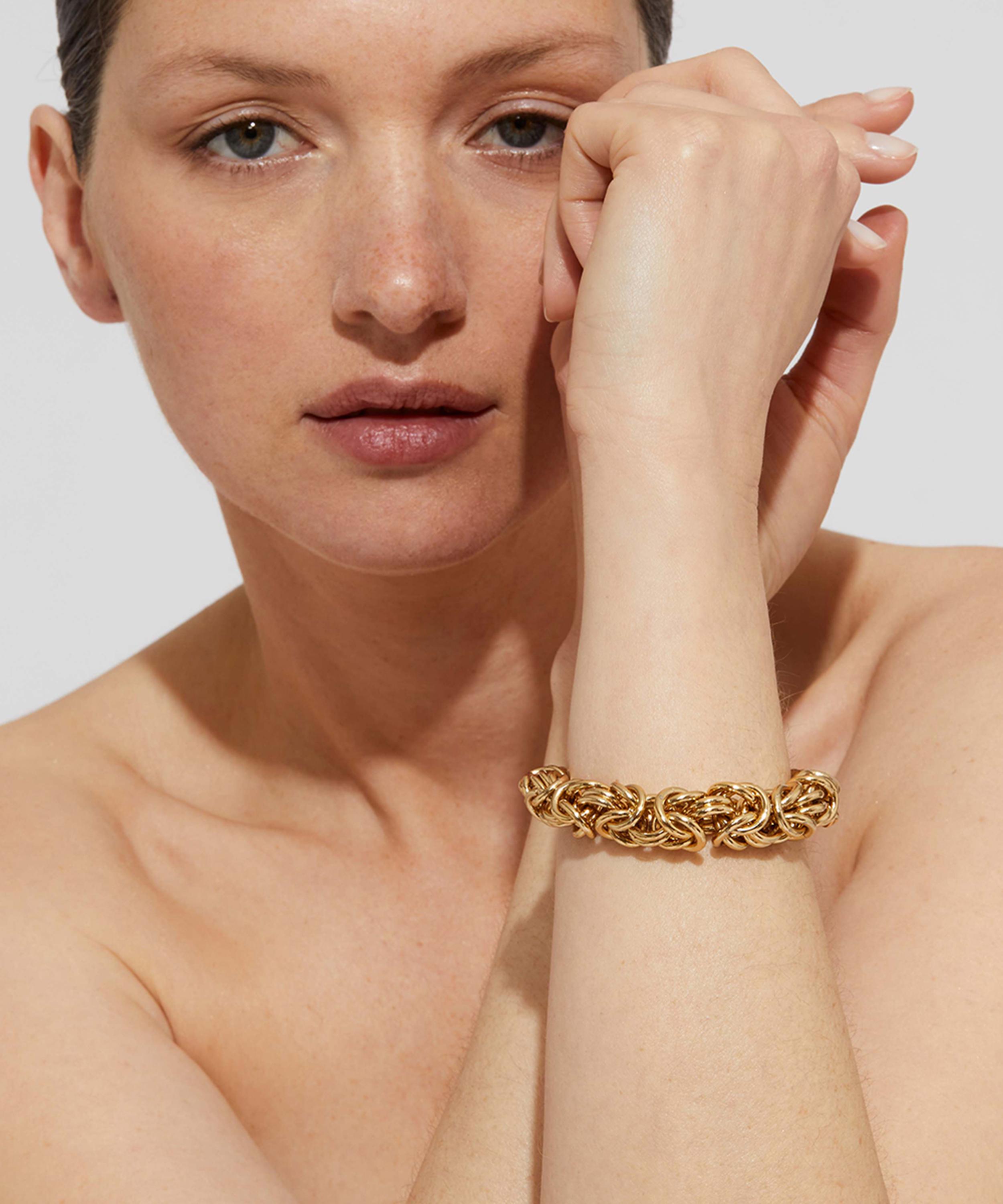 Gas Bijoux - Gold-Plated Claude Chain Bracelet image number 1