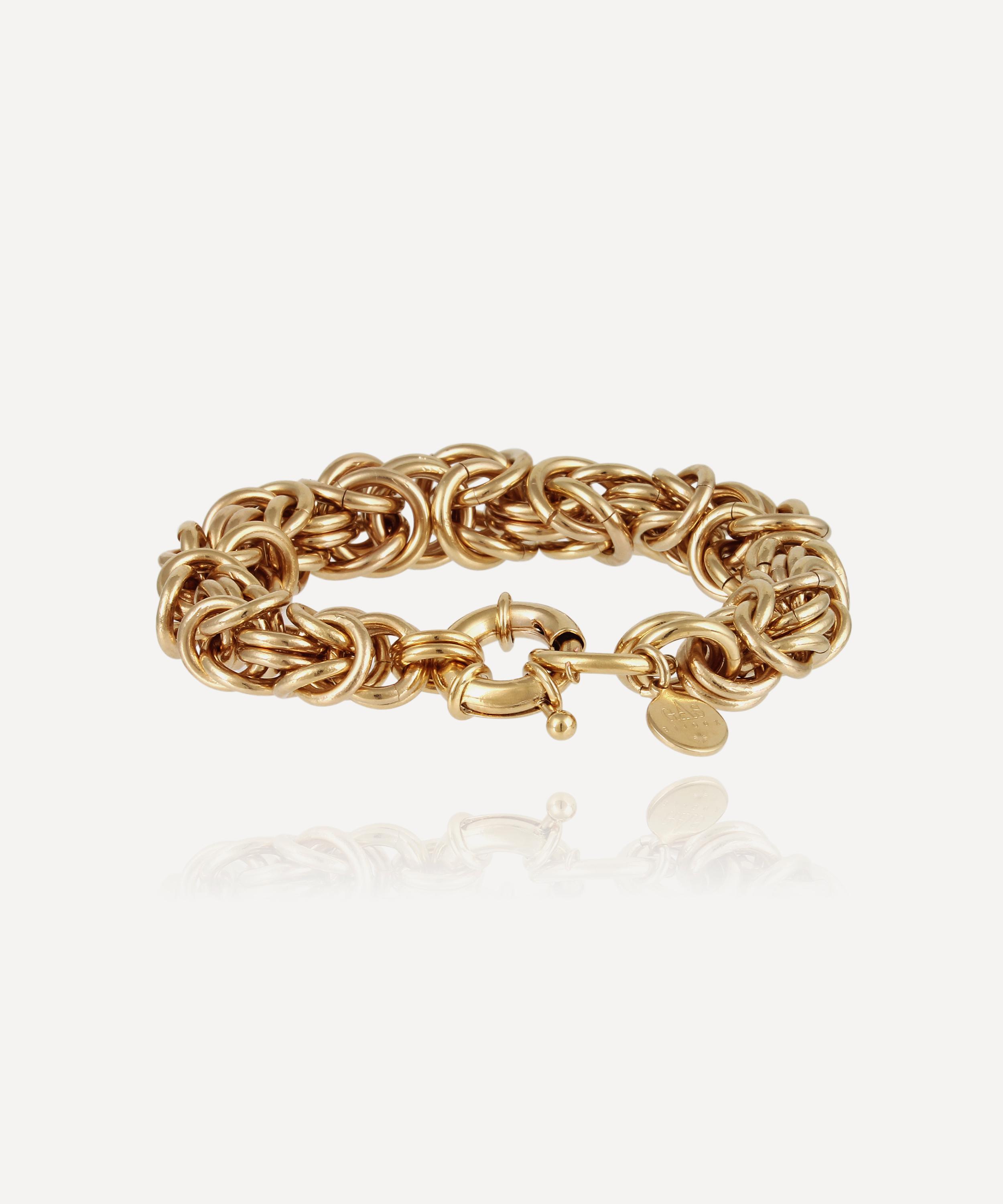 Gas Bijoux - Gold-Plated Claude Chain Bracelet image number 2