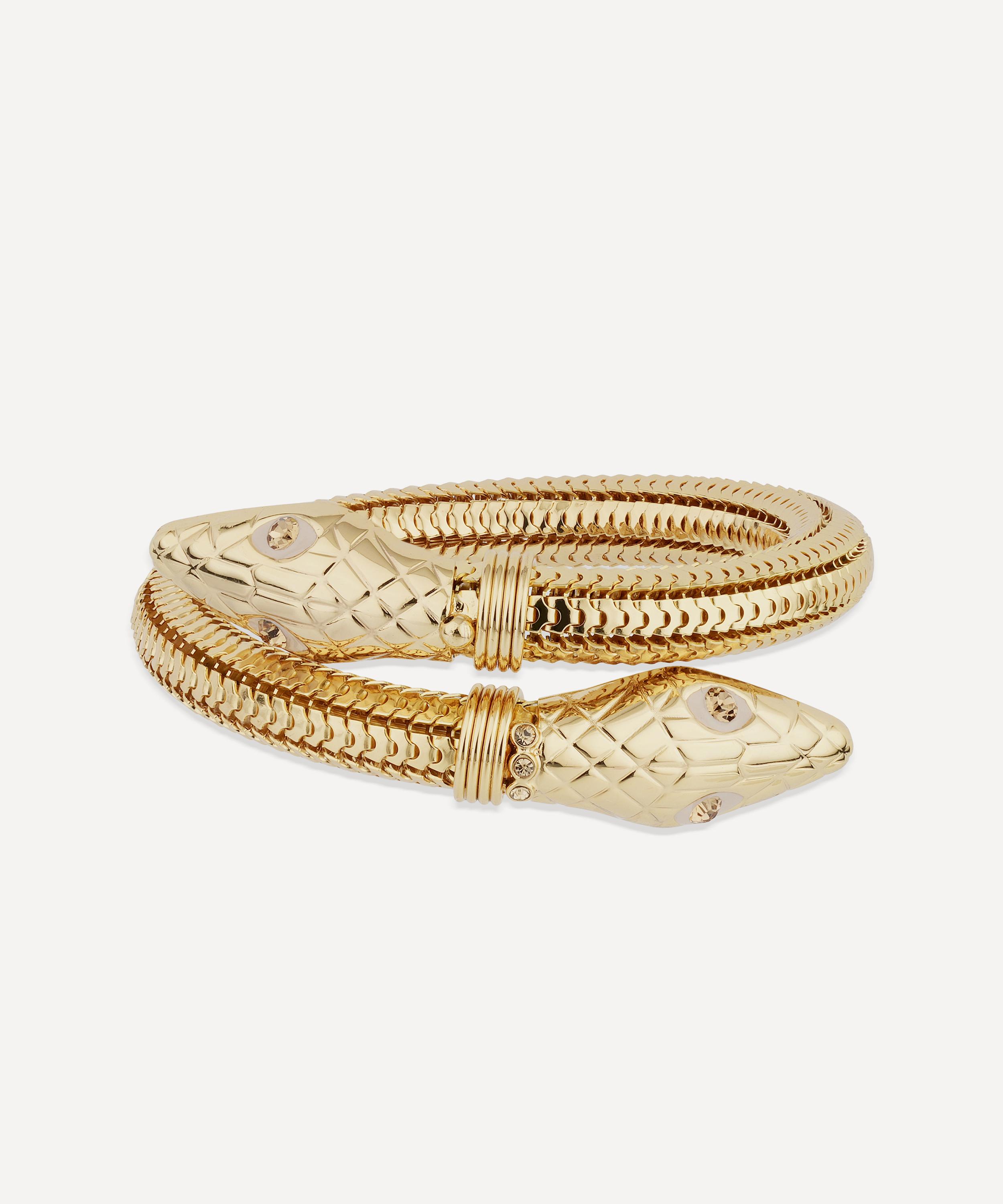Gas Bijoux - Gold-Plated Cobra Bracelet image number 0