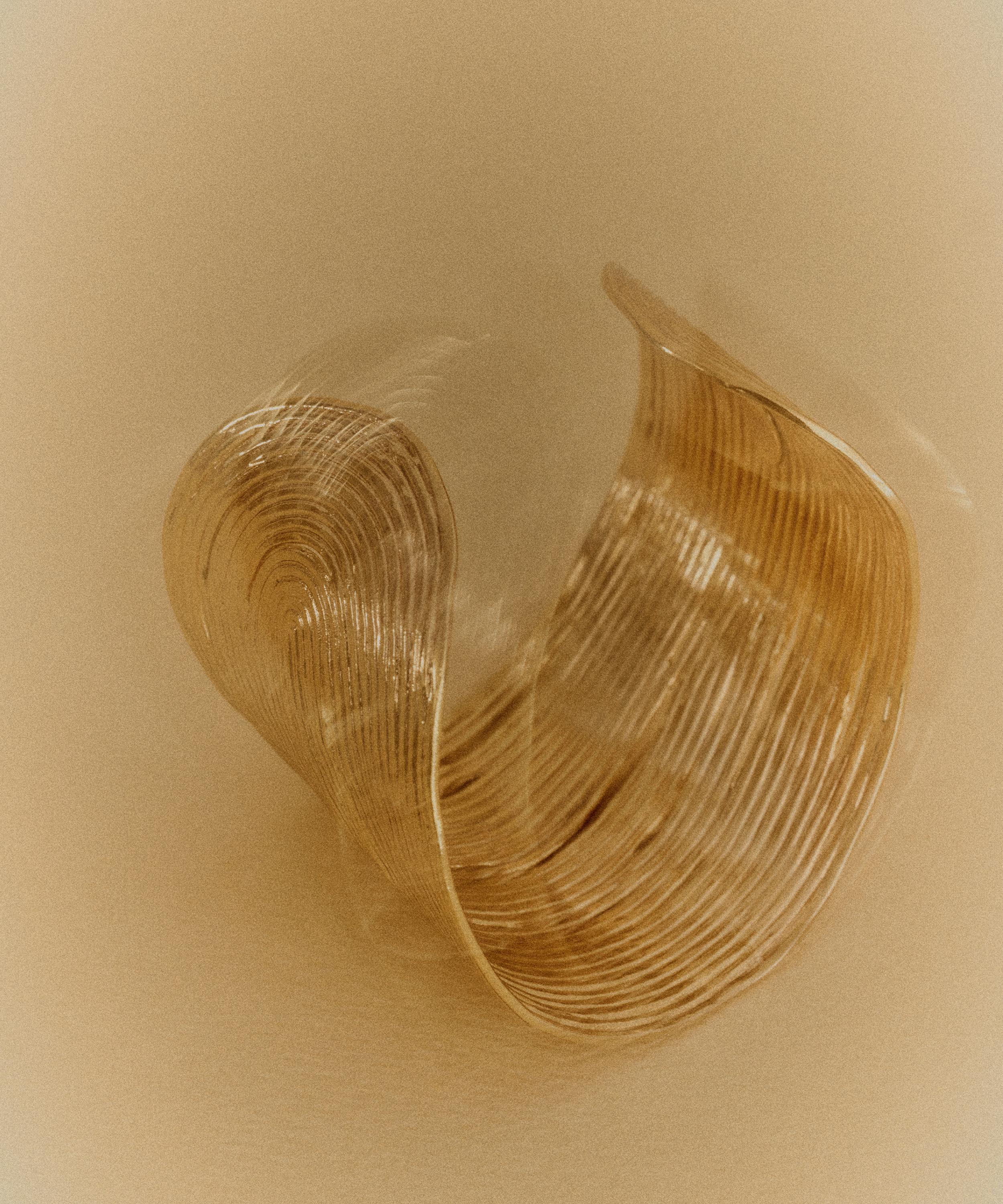 Gas Bijoux - Gold-Plated Wave Cuff Bracelet image number 3