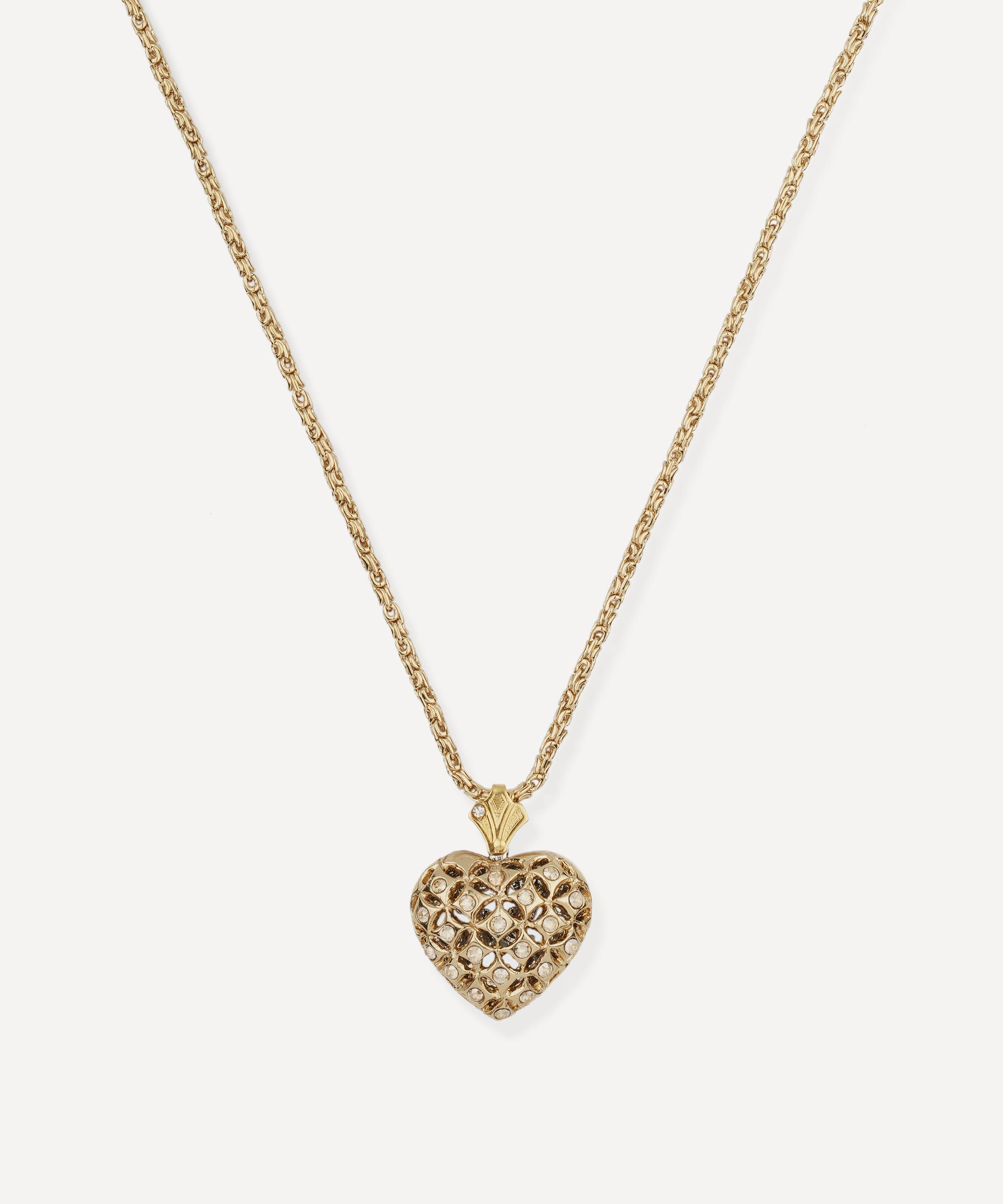 Gas Bijoux - Gold-Plated Coracao Small Pendant Necklace image number 3