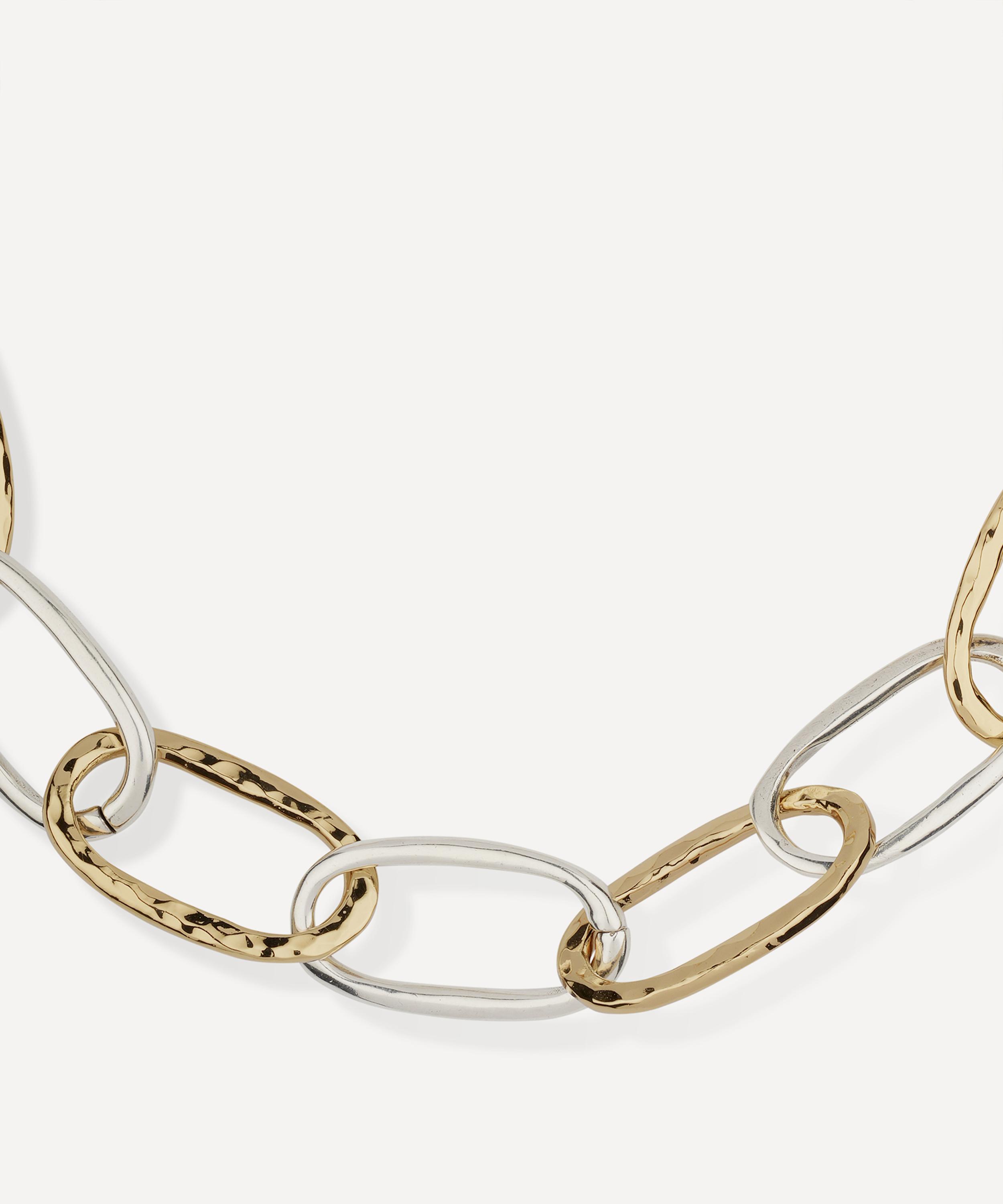 Gas Bijoux - Two-Tone Large Oval Link Chain Necklace image number 1