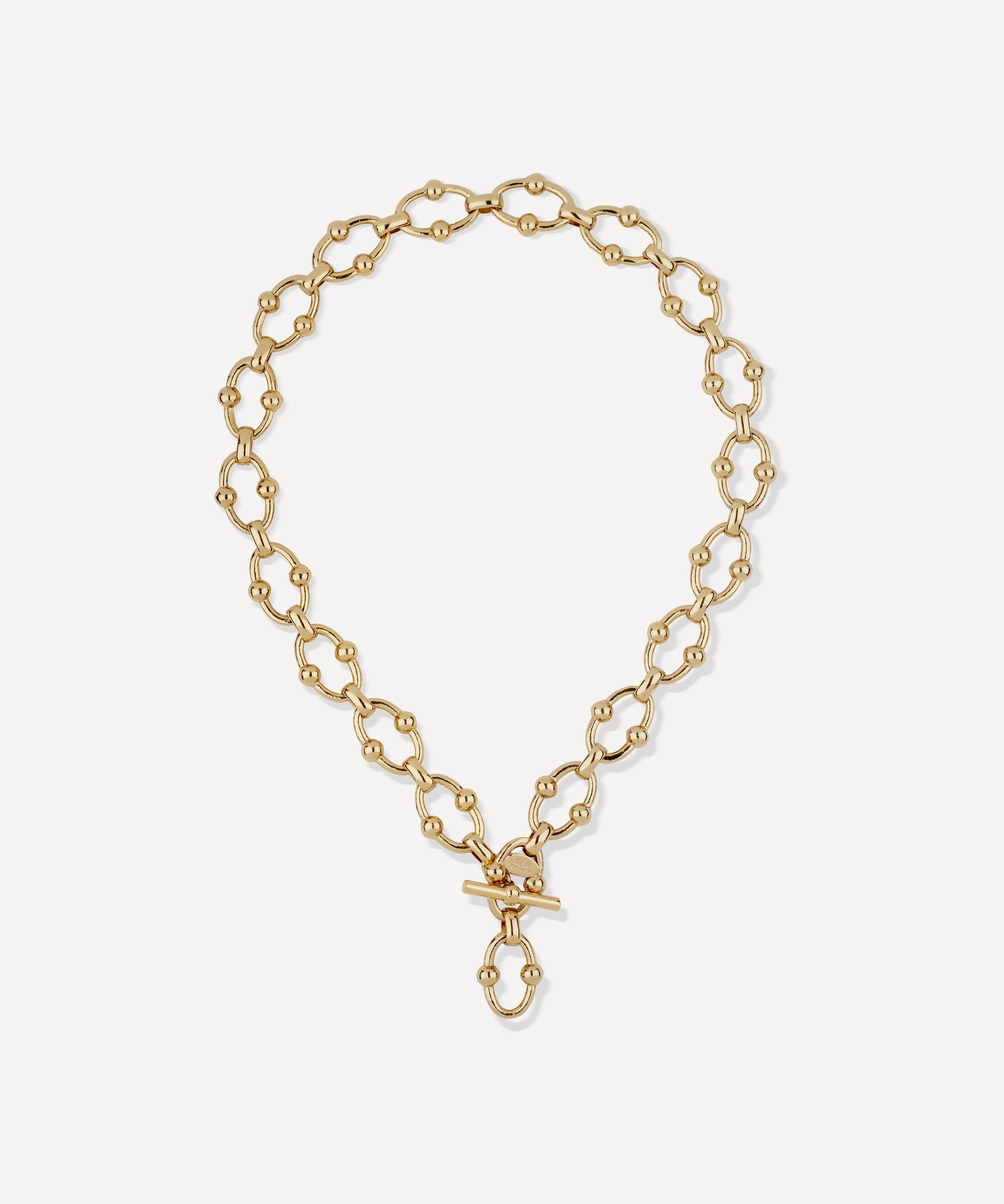 Gas Bijoux - Gold-Plated Rivage Mini Chain Necklace image number 0
