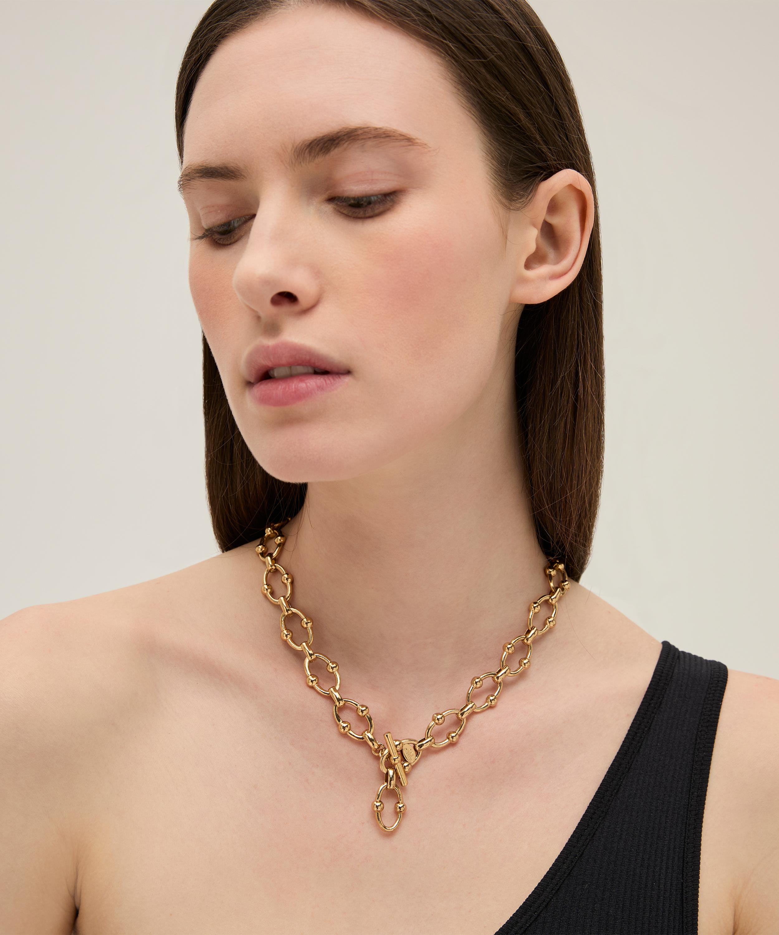 Gas Bijoux - Gold-Plated Rivage Mini Chain Necklace image number 1